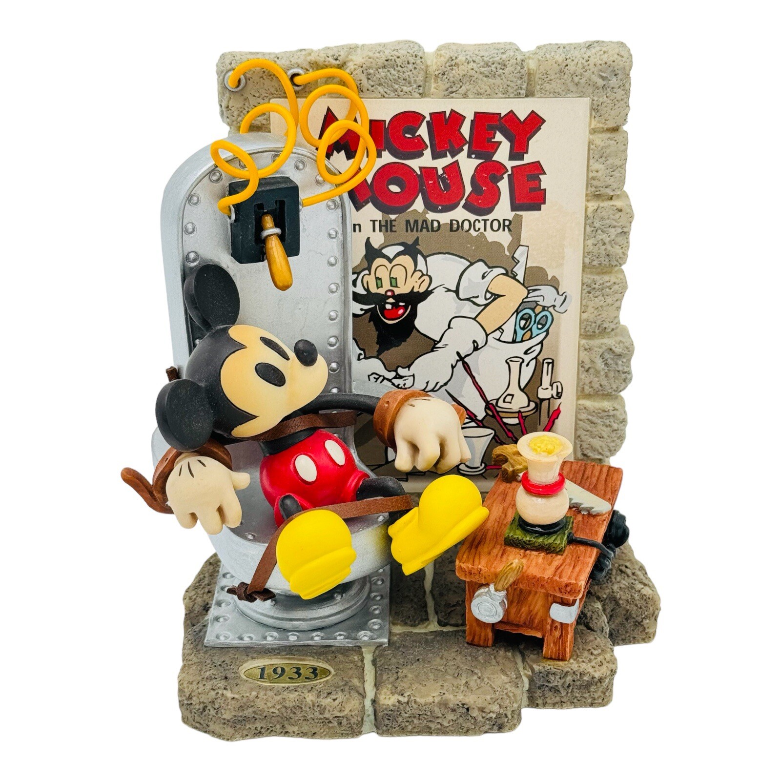 Enesco The Best Of Mickey The Mad Doctor Figurine LE 1999 VINTAGE