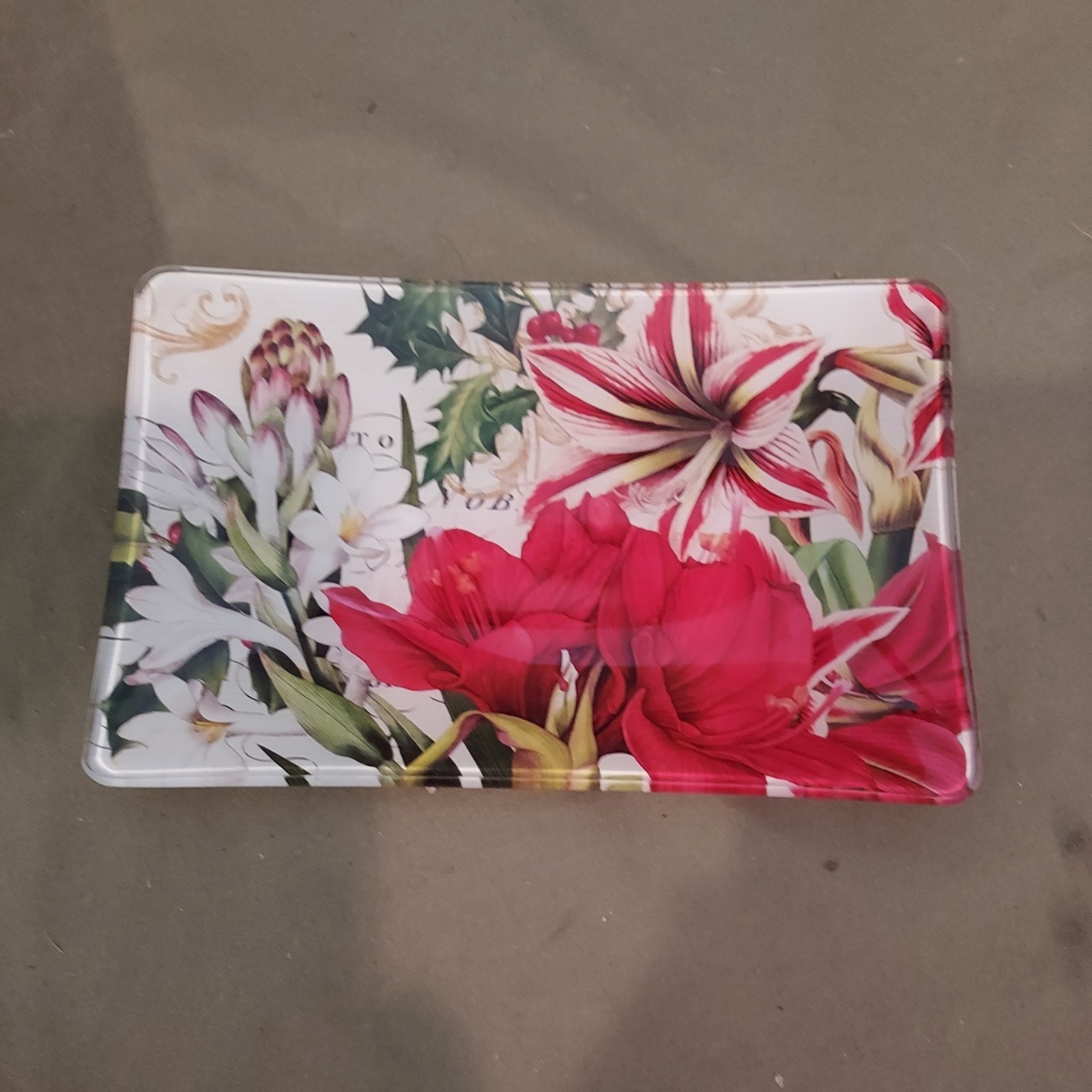 Michel Design Works Floral Decorative Tray