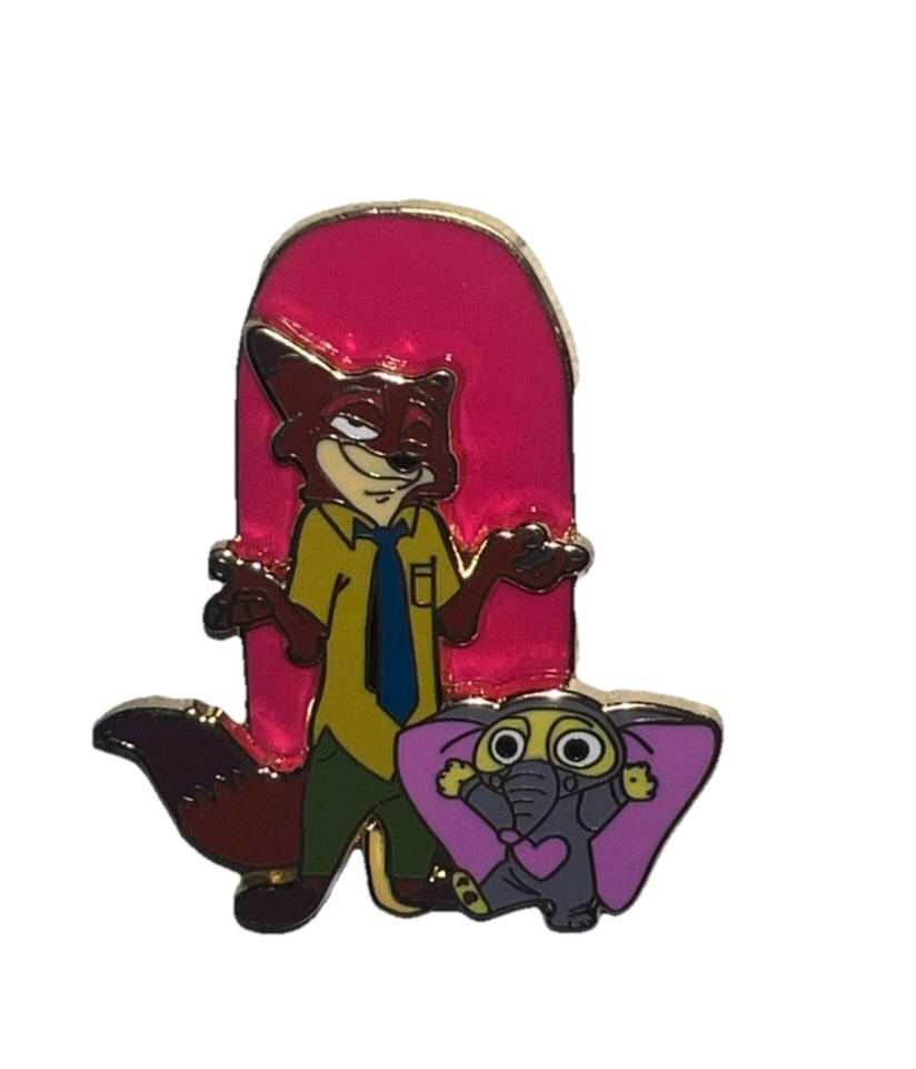 Disney Zootopia Nick Wilde Finnick Toot Toot Pops Limited Edition 800 Pin