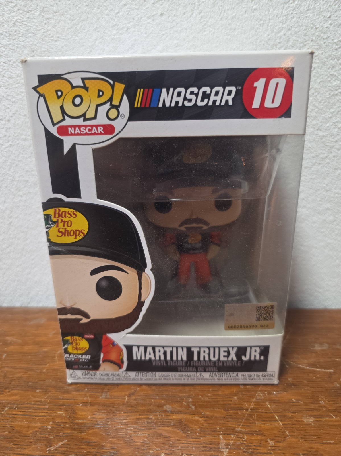 Funko Pop NASCAR Martin Truex Jr. Bass Pro Shops Vinyl Figure #10