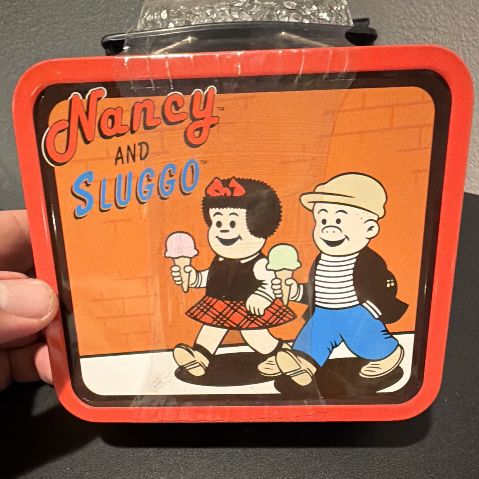 American Specialty Confections Nancy & Sluggo Collector\'s Tin Candy Tin 3.8 oz