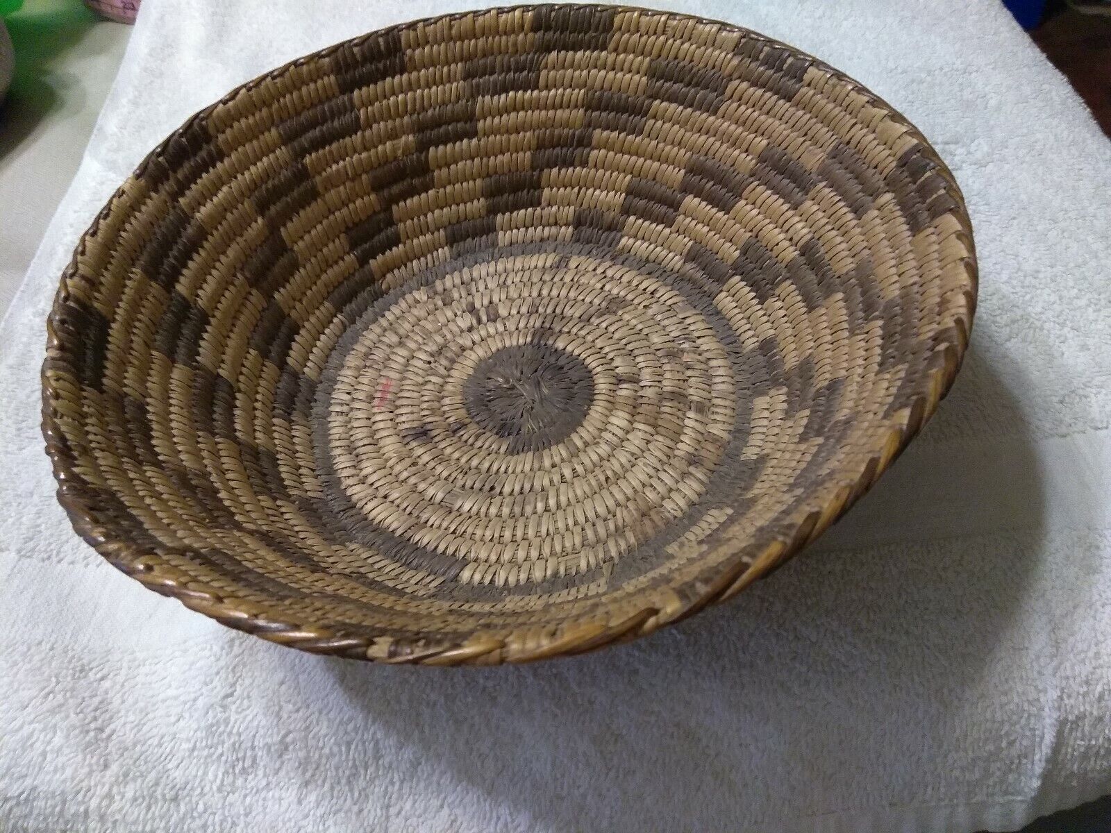1920\'s Geometric Design Pima Basket