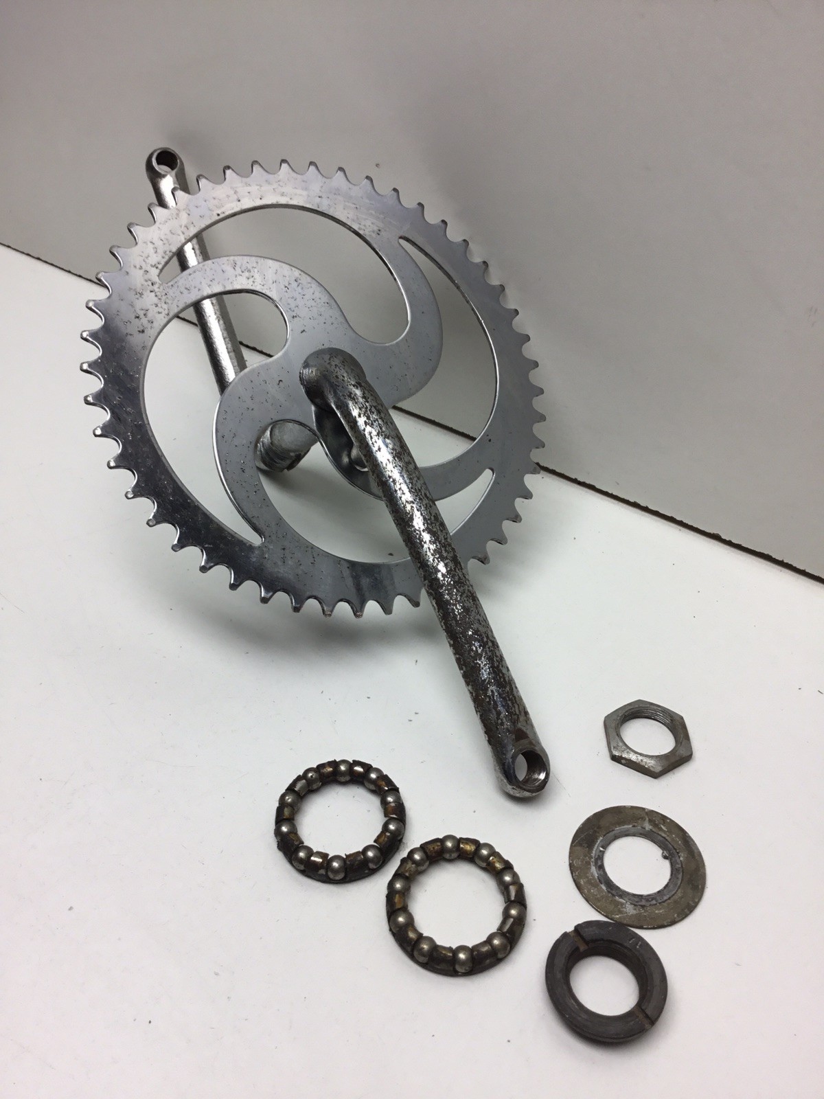 Vintage Evans Colson Bicycle Crankset & Sprocket 26” Bike Vintage Evans Colson Bicycle Crankset & Sprocket 26” Bike