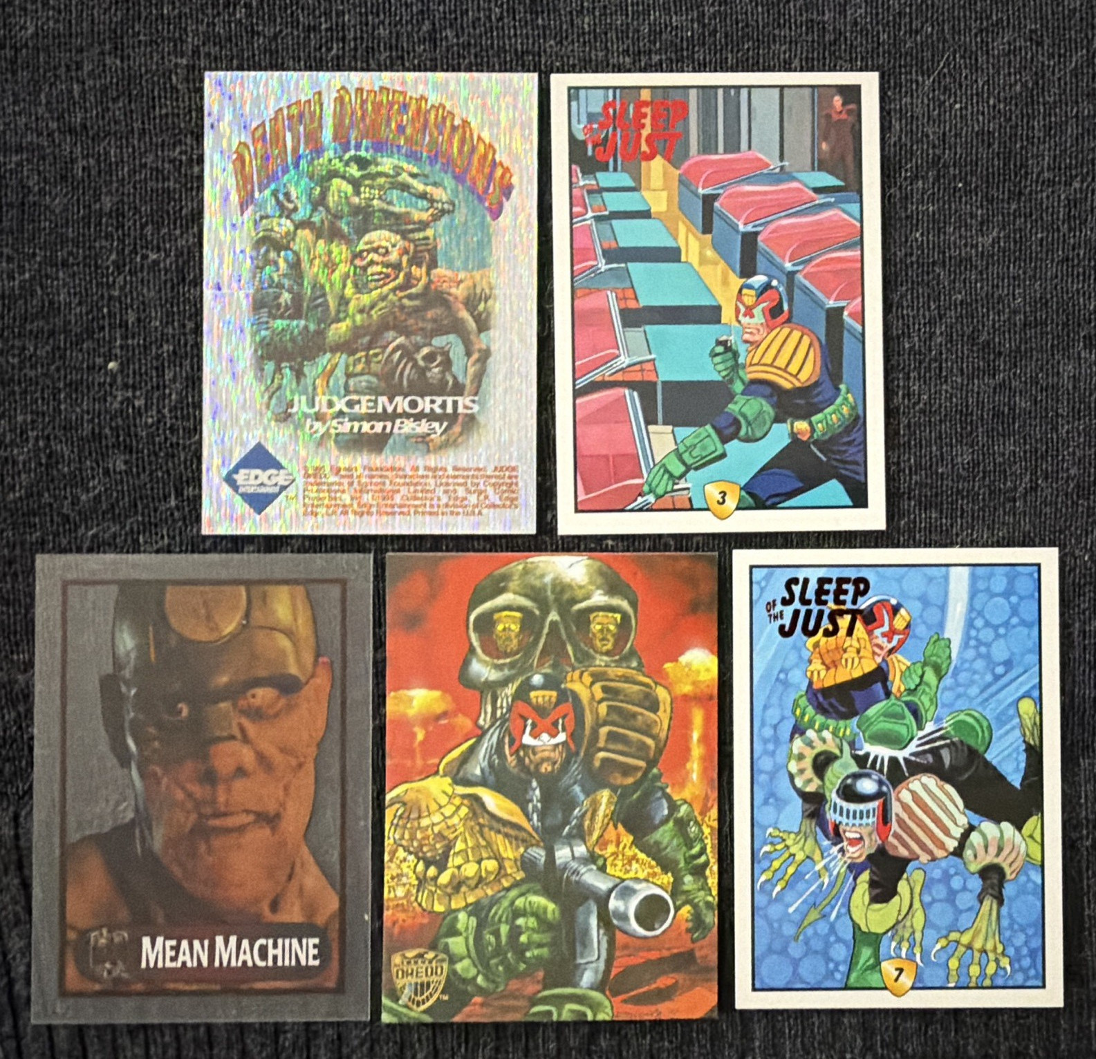 Fresh Ripped EDC 1995 Judge Dredd The Deep Just Non-Sport. 5 chasers