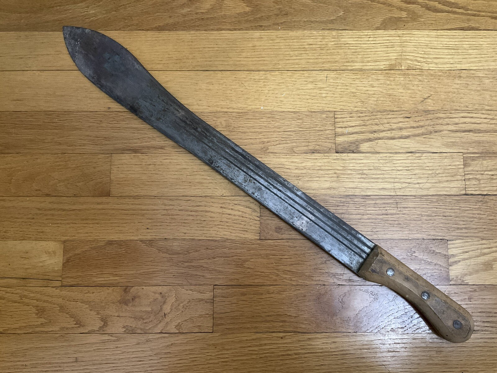 Vintage Martindale Birmingham Machete Carbon Steel WWII British 20” Blade