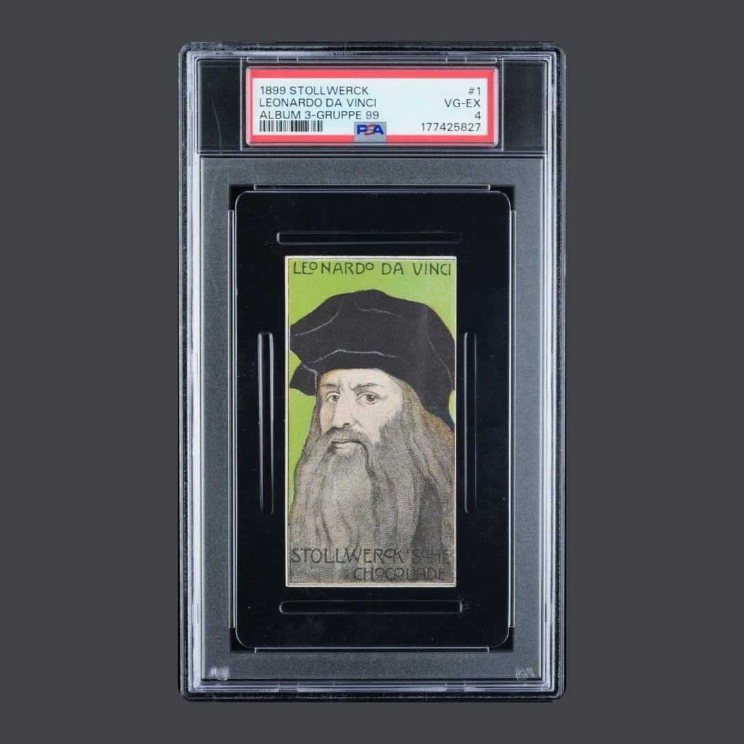 1899 Stollwerck Leonardo Da Vinci ALBUM 3 GRUPPE #1 PSA 4 - 2 Higher - Offer?