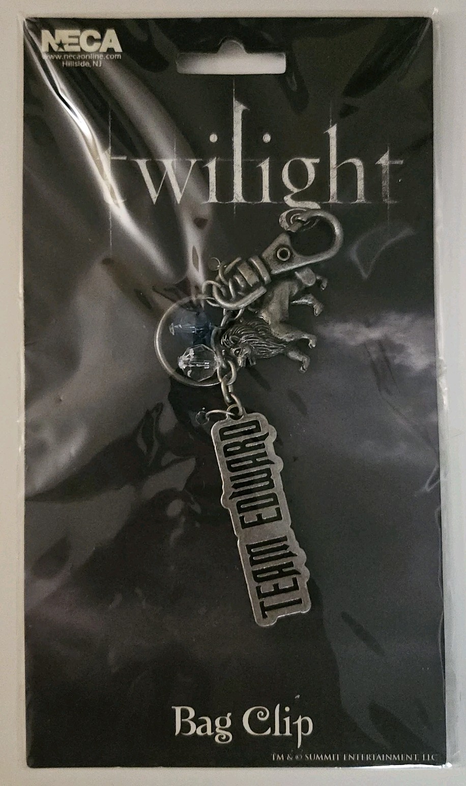 NECA Twilight “TEAM EDWARD” Keyring / Bag Clip – Official Movie Merchandise