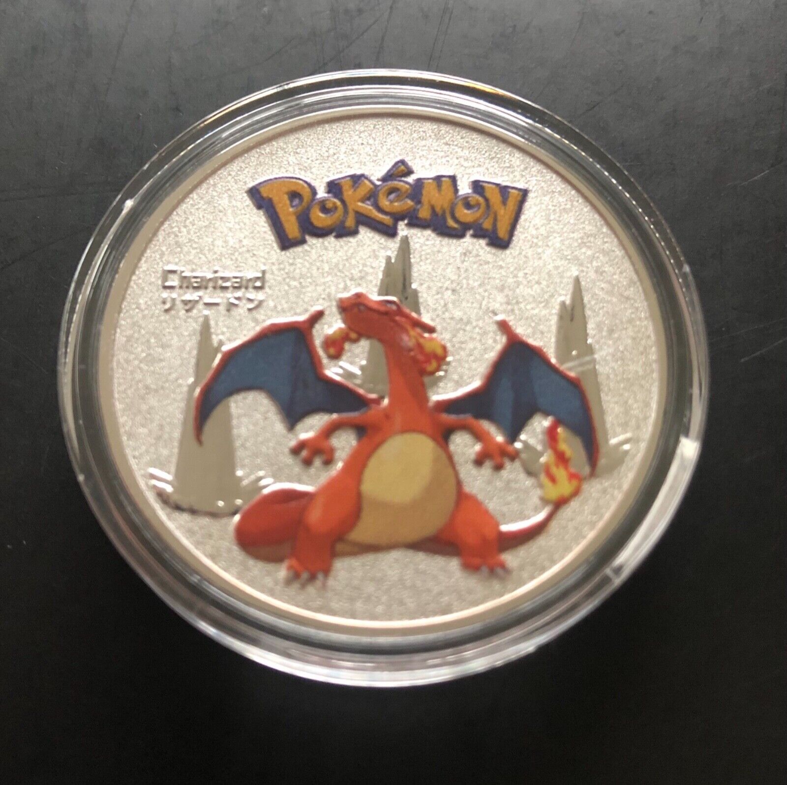 Pokemon Gold And Silver Collectable Coins - Charizard Mewtwo - Rare Coin Bundle
