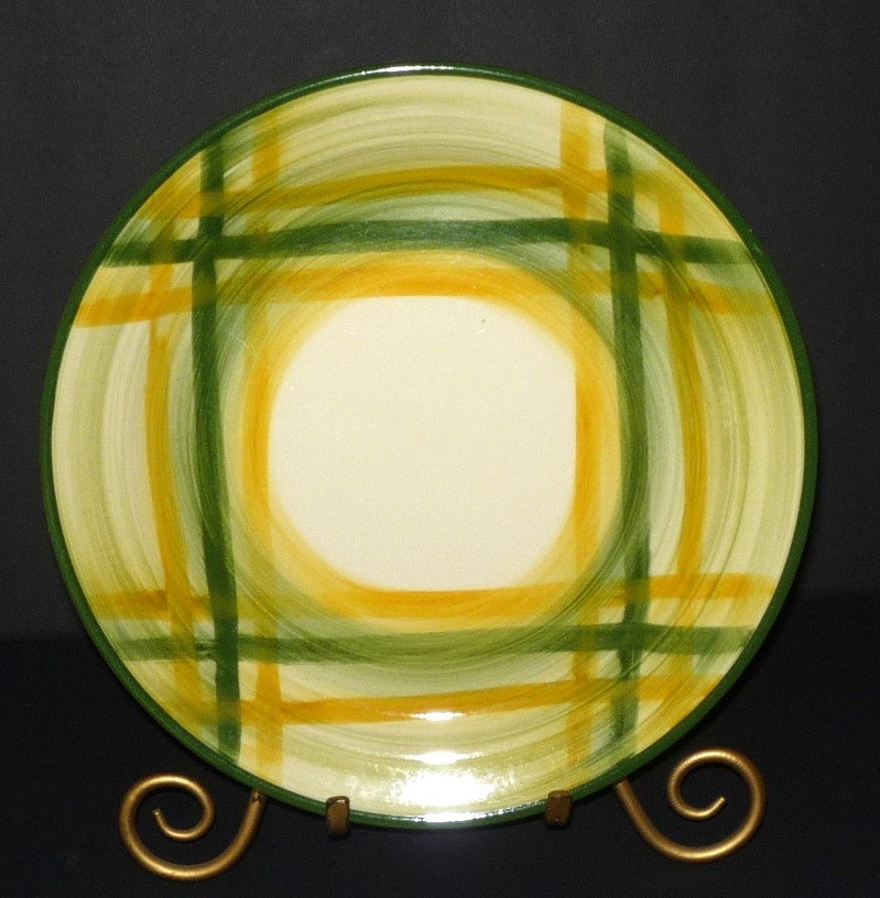 Vintage 1940\'s Vernon Ware Gingham 9 5/8\