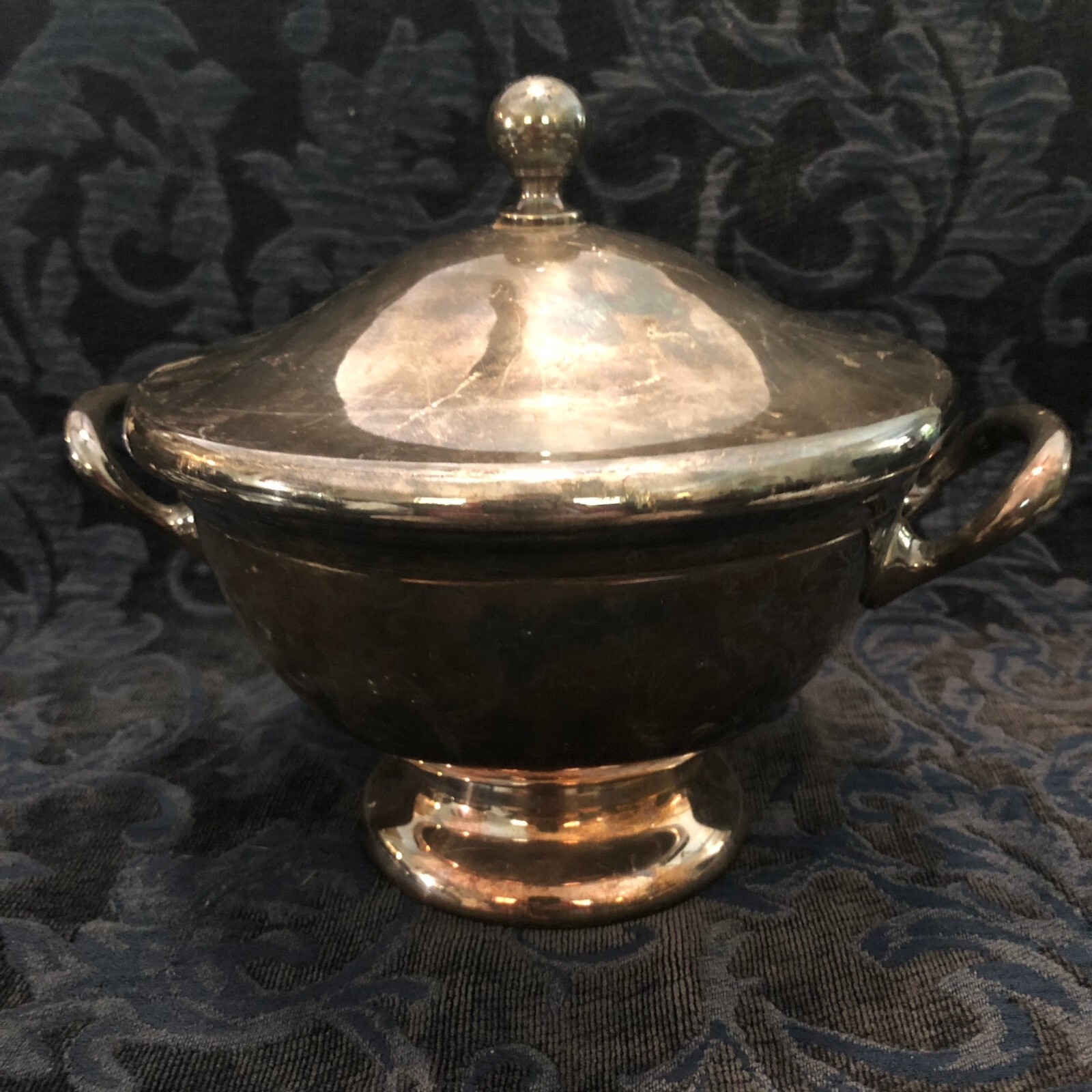 Sternegg Suisse ALPAKA 2 36 GR Covered Tureen ~No Spoon Sternegg Suisse ALPAKA 2 36 GR Covered Tureen ~No Spoon