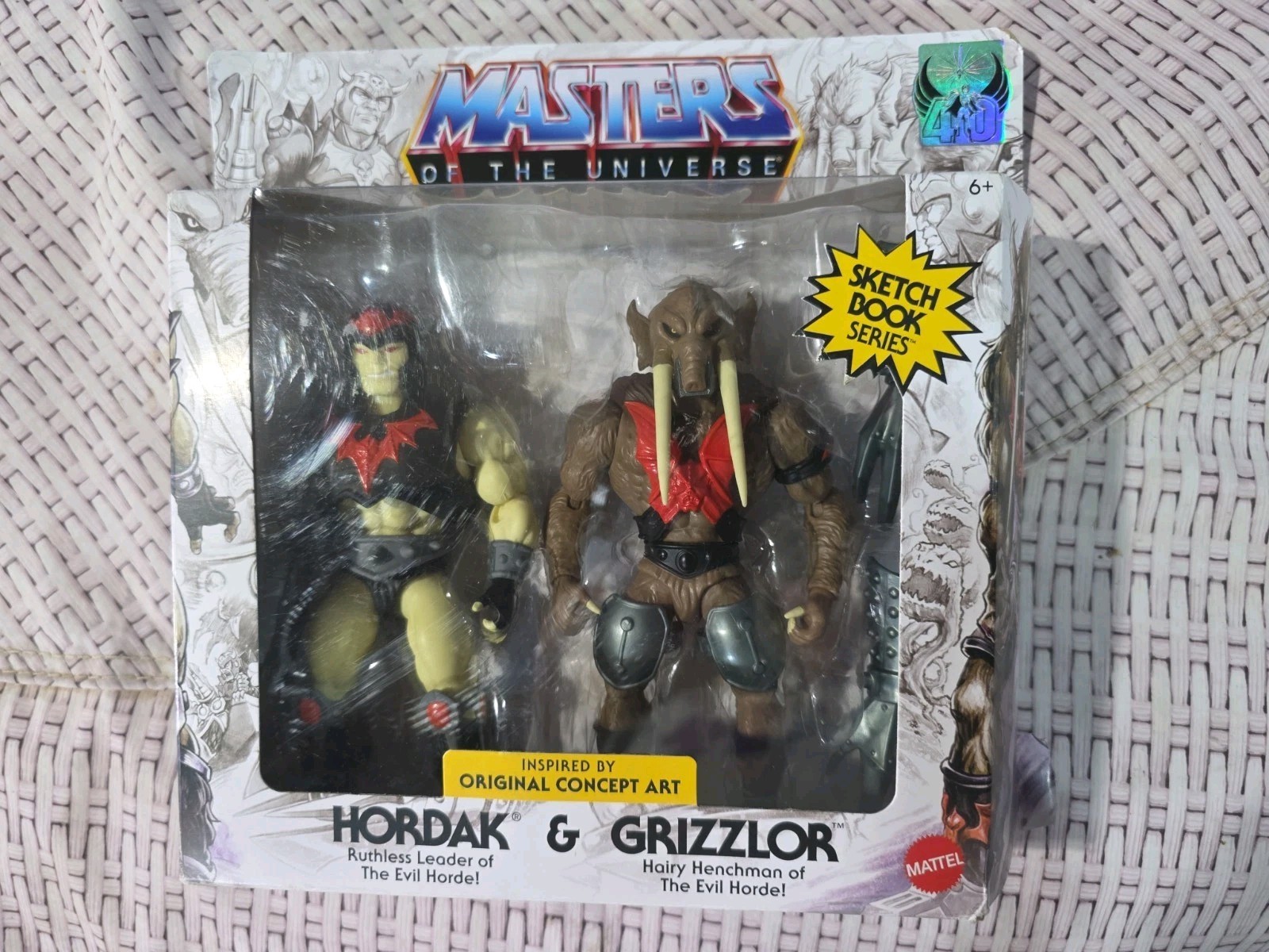 Masters of the Universe Figurine Set Hordak & Grizzlor Brand New