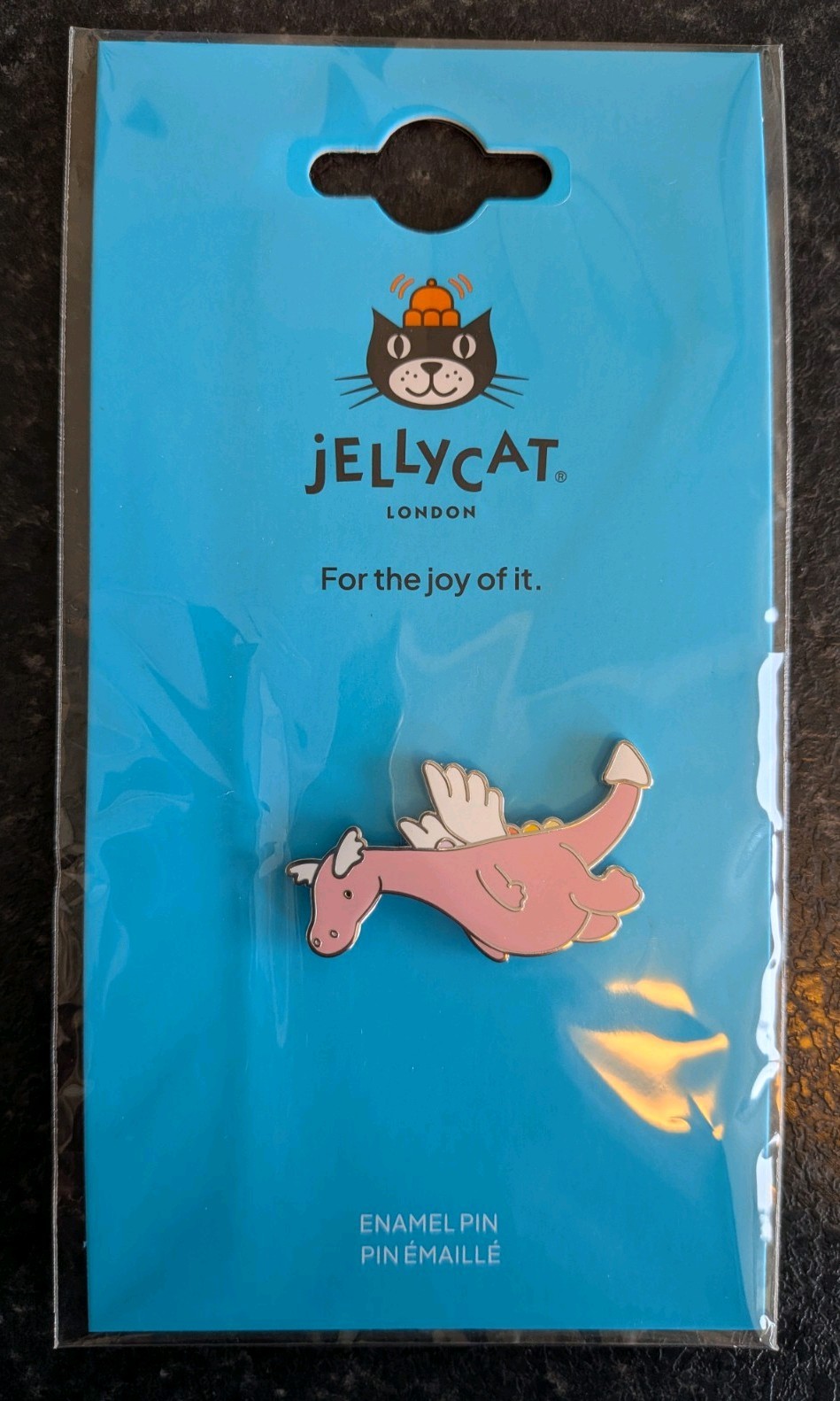 Brand New & Sealed Official Jellycat Duskrise Dragon Enamel Pin Badge Brand New & Sealed Official Jellycat Duskrise Dragon Enamel Pin Badge
