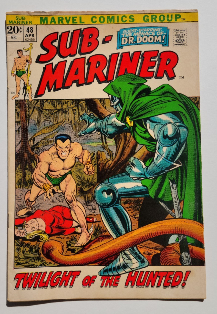 Sub-Mariner #48 (1972) Marvel Comics Dr. Doom Modok