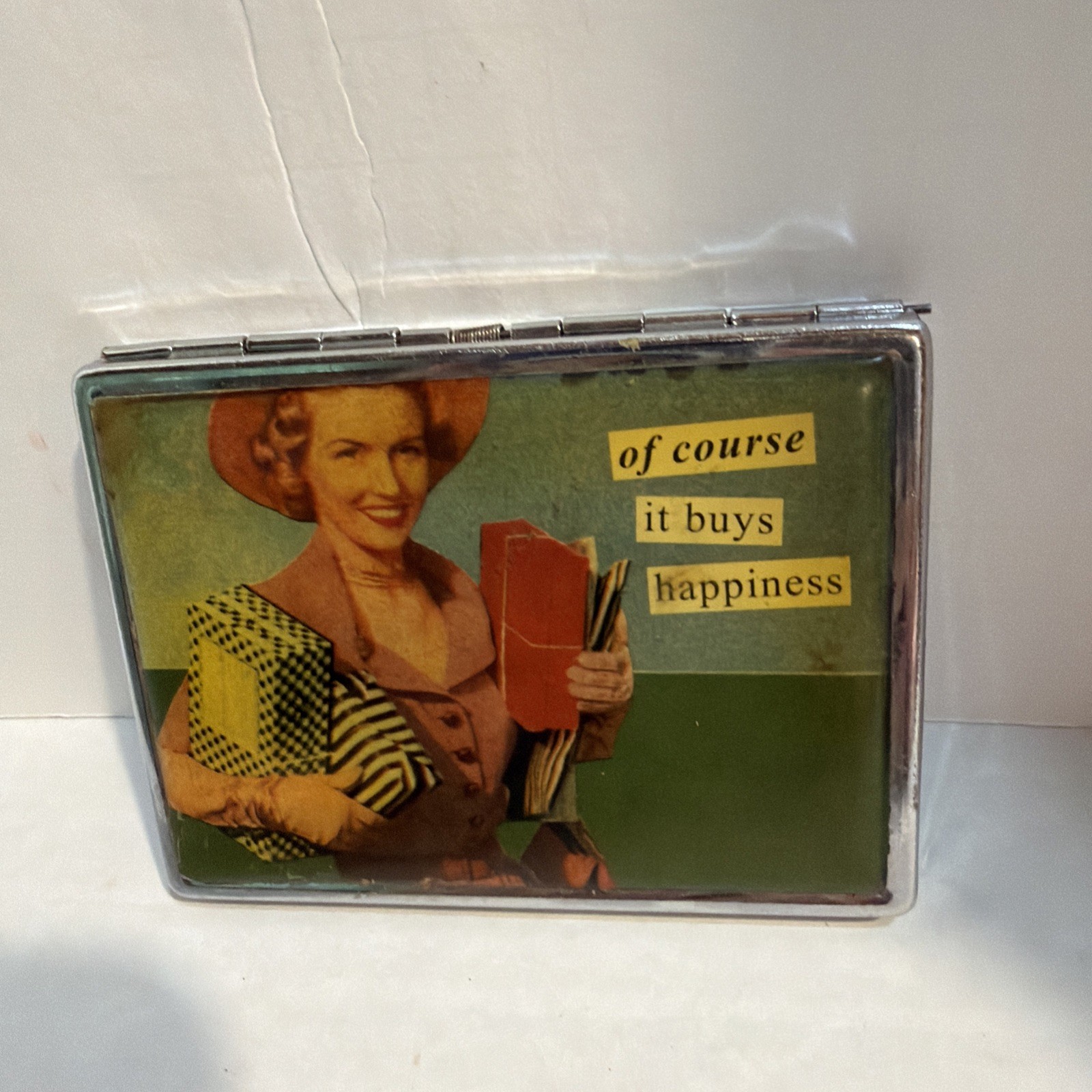 Anne Taintor Vintage Revisited Humor Card Cigarette Case Ship 5.00 Anne Taintor Vintage Revisited Humor Card Cigarette Case Ship 5.00