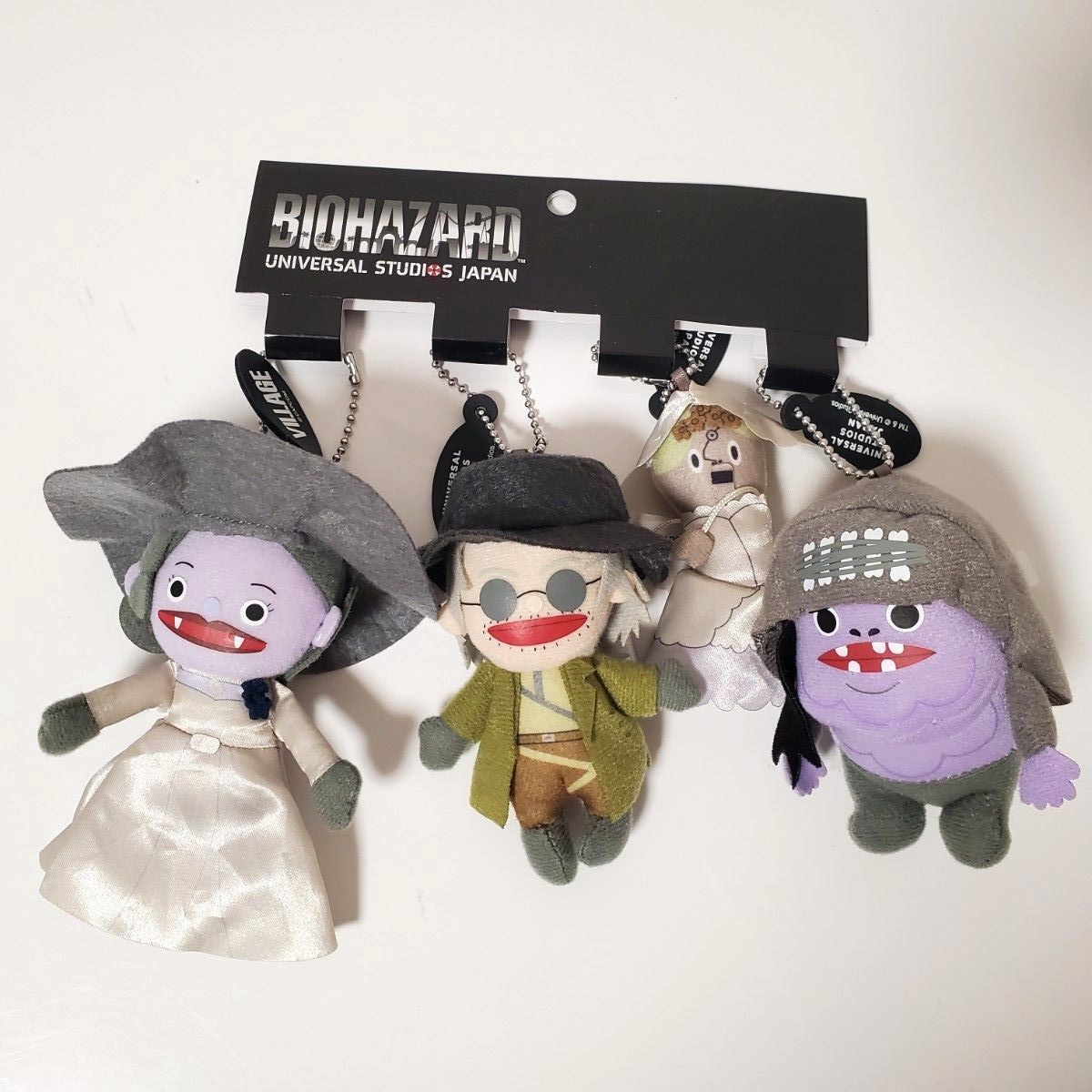 USJ Biohazard Village Mascot Keychain Resident Evil 8 Four Nobles New