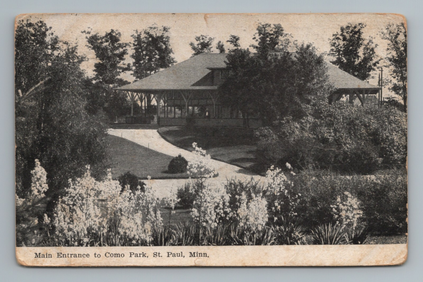 Main Entrance to Como Park, St. Paul, Minnesota, MN Postcard Main Entrance to Como Park, St. Paul, Minnesota, MN Postcard