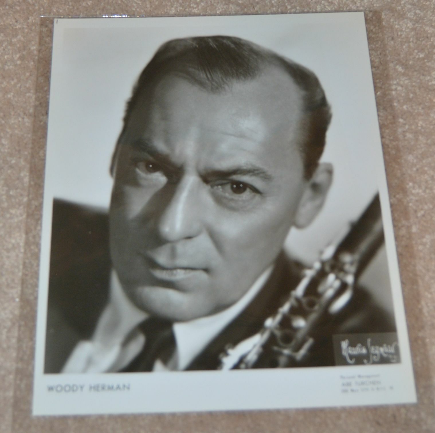 1962 ORIGINAL JAZZ CONTRACT PENNSYLVANIA SIGNED WOODY HERMAN BLOOMSBURG COLLEGE 