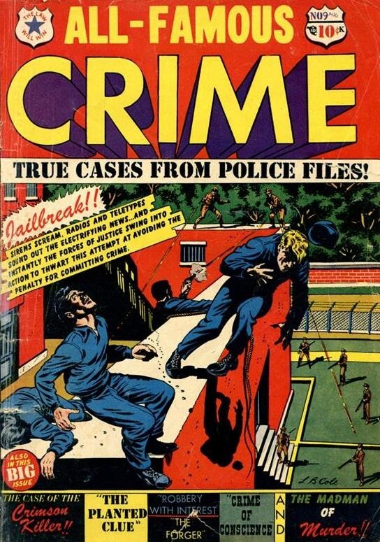 All Famous Crime #9 Photocopy Comic Book