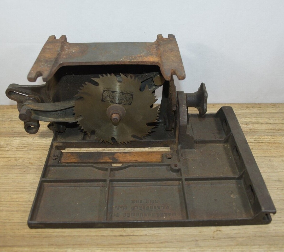 Vintage 1930\'s Walker-Turner Bench Mount Belt Driven Table Saw RARE Vintage 1930\'s Walker-Turner Bench Mount Belt Driven Table Saw RARE