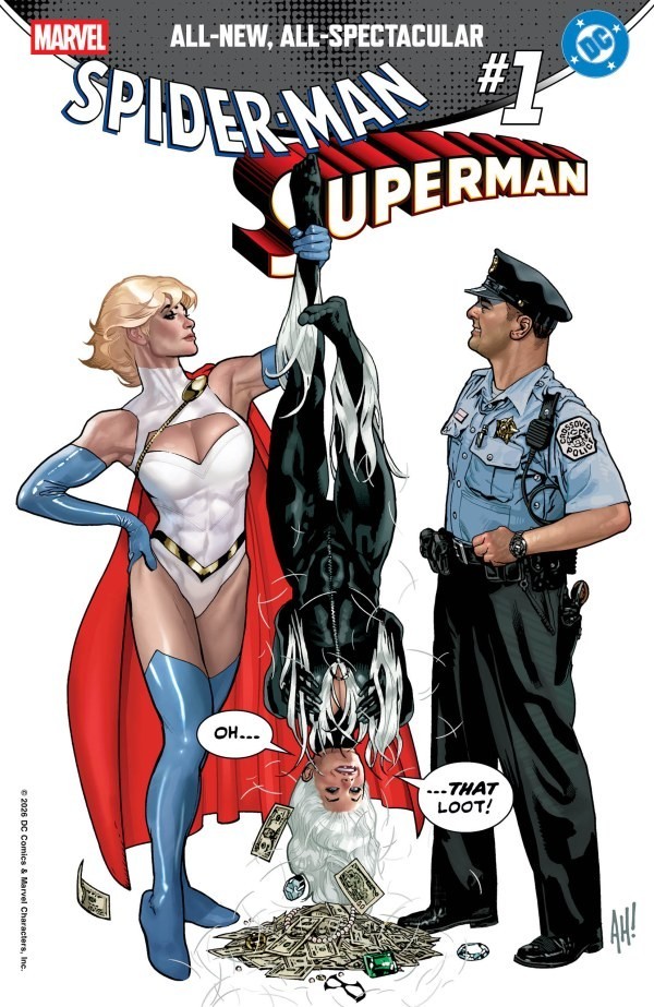 Marvel/DC Spider-Man/Superman #1 Adam Hughes VAR 4/22/26 Marvel