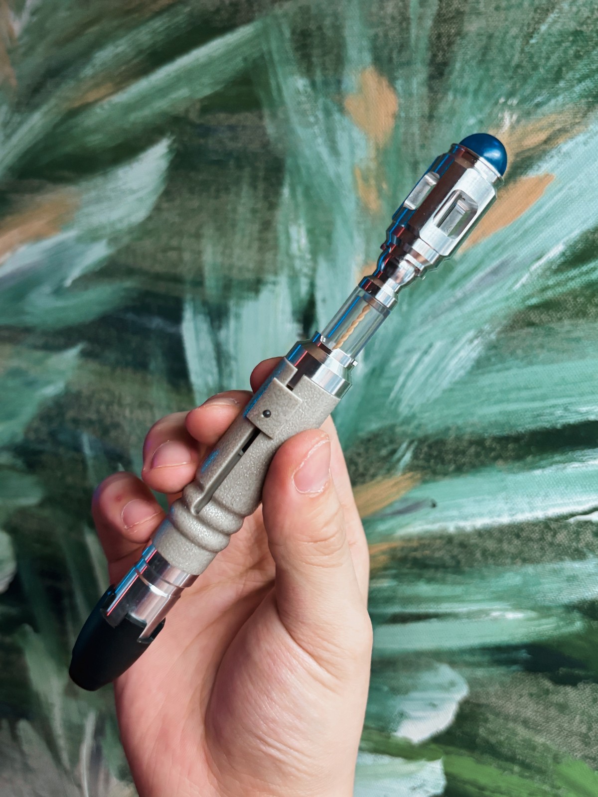 US Now 10th Doctor Who Metal Sonic Screwdriver Scalable LED Replica Prop Gift