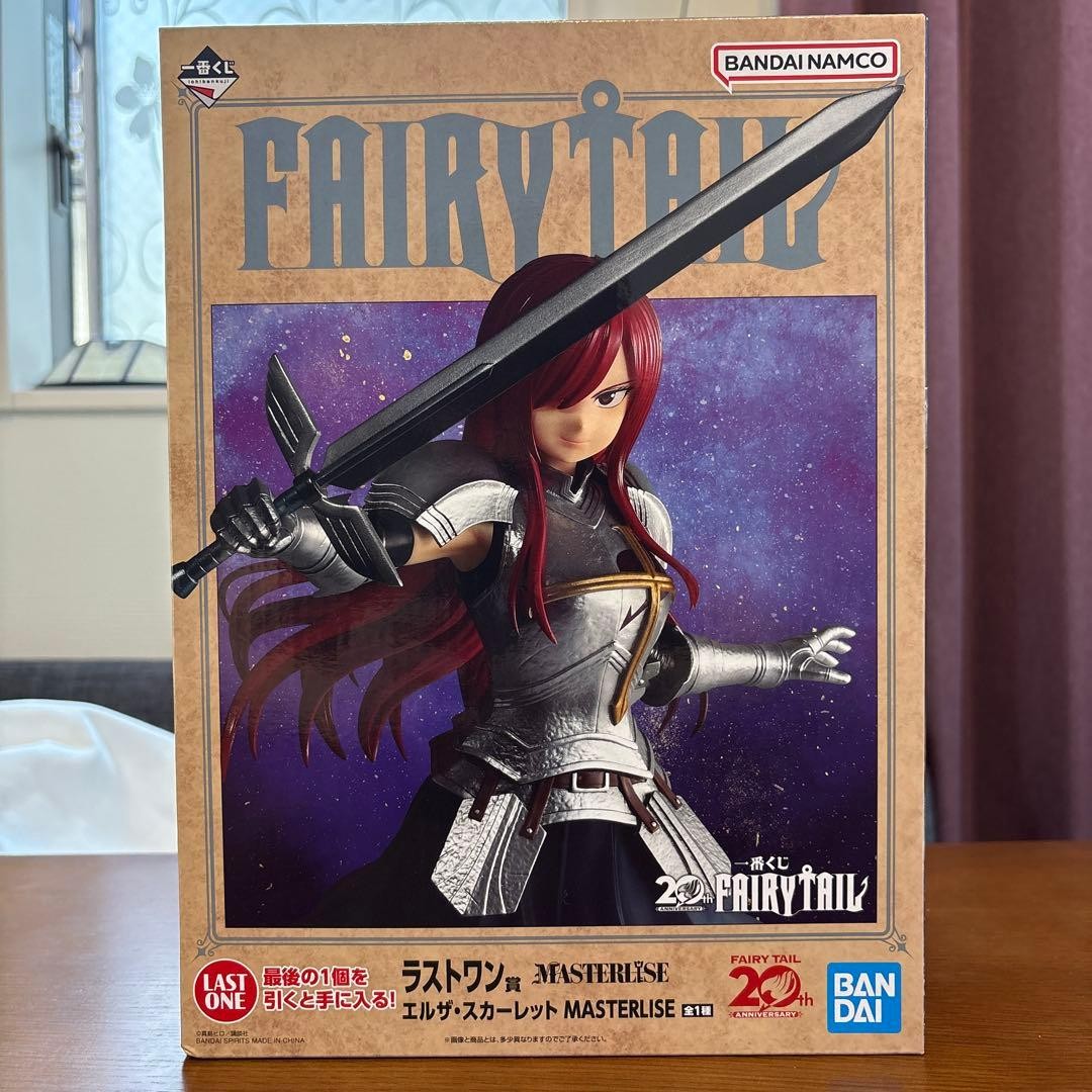 Fairy Tail Erza Scarlet MASTERLISE Figure Ichiban Kuji Last One Prize 20th
