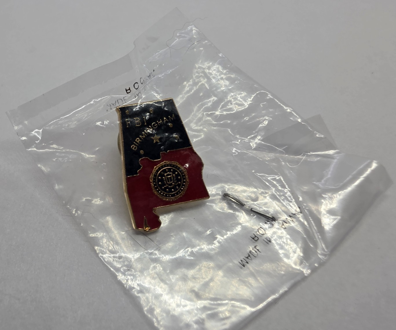 FBI Birmingham Alabama Office Lapel Pin