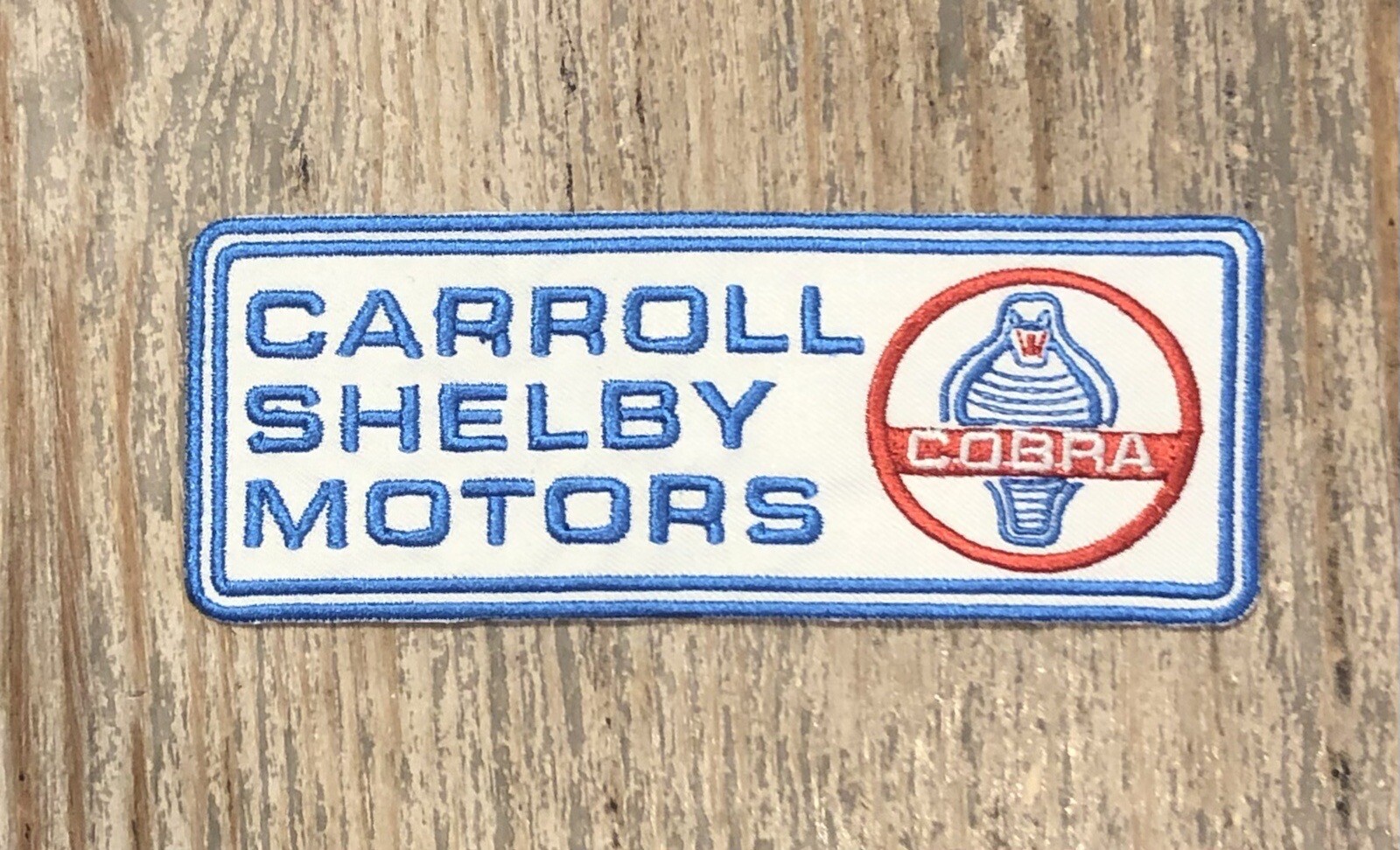 Vintage Carroll Shelby Motors Patch