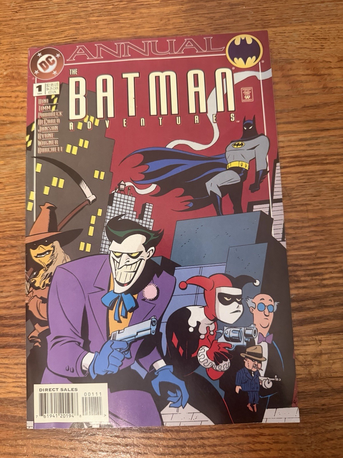 The Batman Adventures Annual #1 (DC Comics November 1994) Very Good