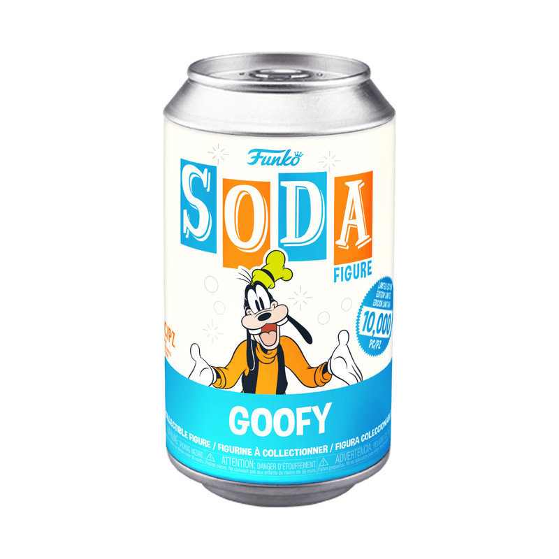 Funko Soda Walt Disney's Goofy Vinyl Figure Common 1/8400 New Sealed