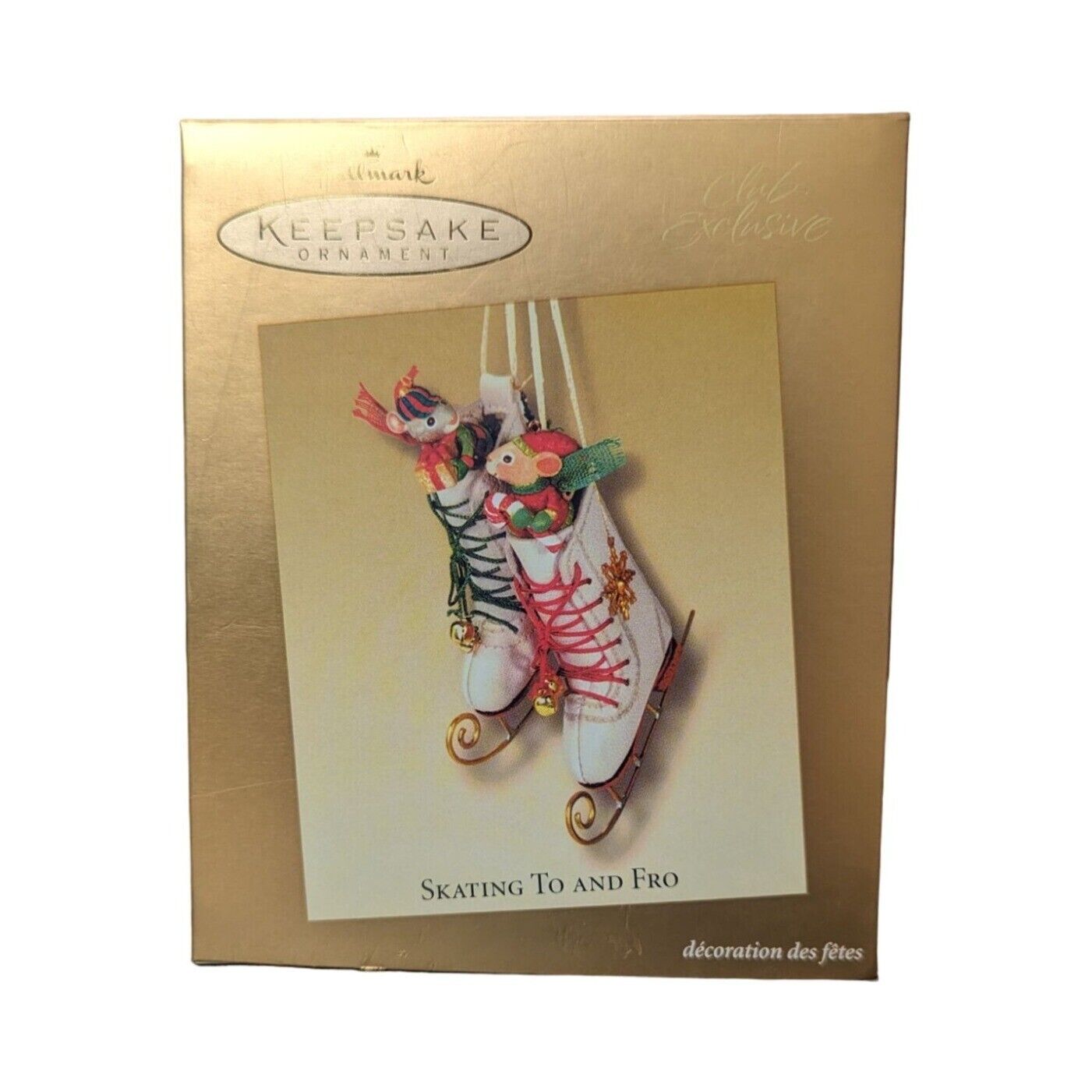 Hallmark Keepsake Ornament - Skating To and Fro - Club Exclusive 3.5in