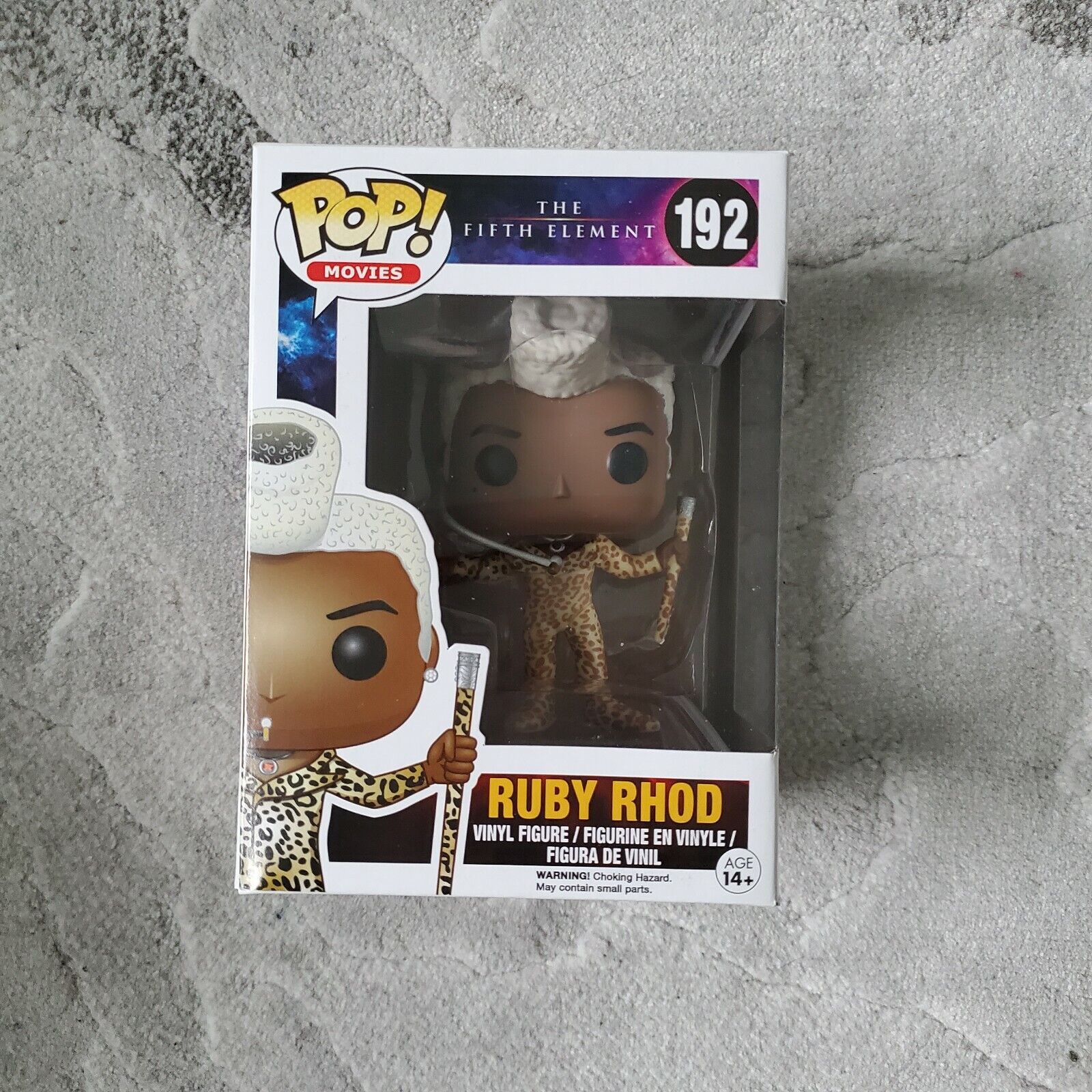 Funko POP Movies The Fifth Element Ruby Rhod (#192) RARE