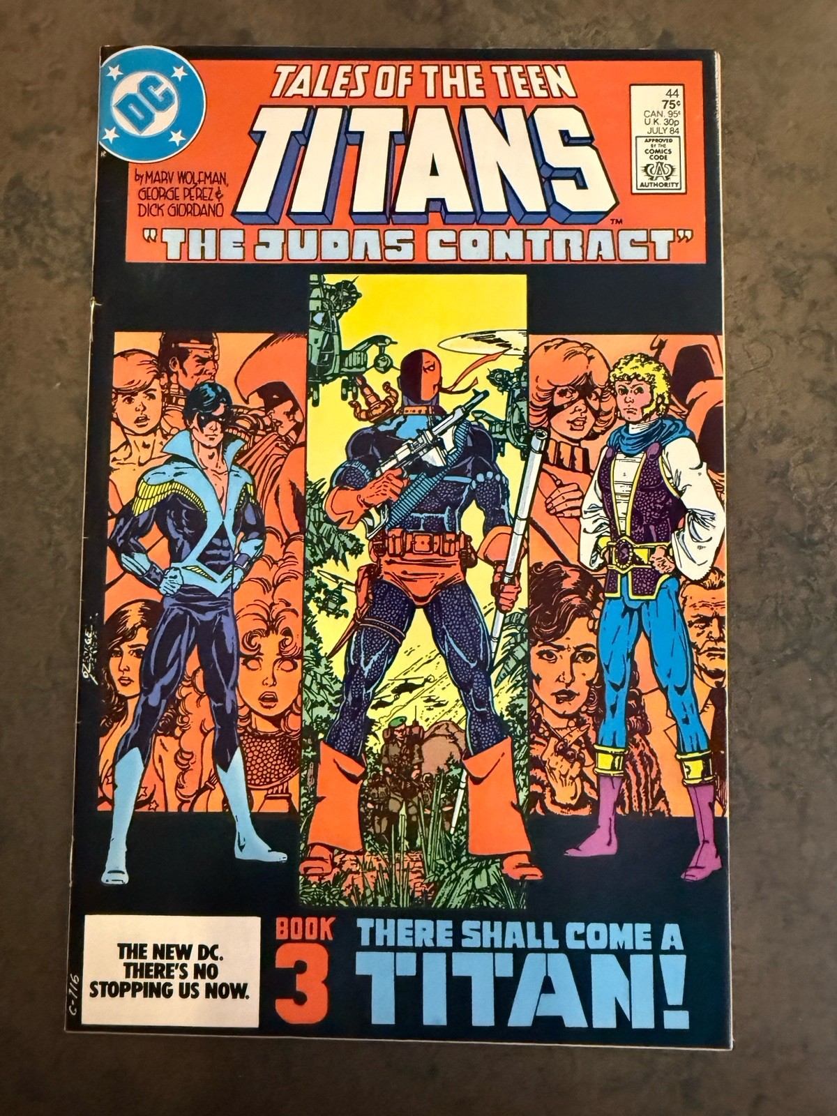 Tales Teen Titans #44 Direct 1st Dick Grayson Nightwing DC Comics 1984 Tales Teen Titans #44 Direct 1st Dick Grayson Nightwing DC Comics 1984