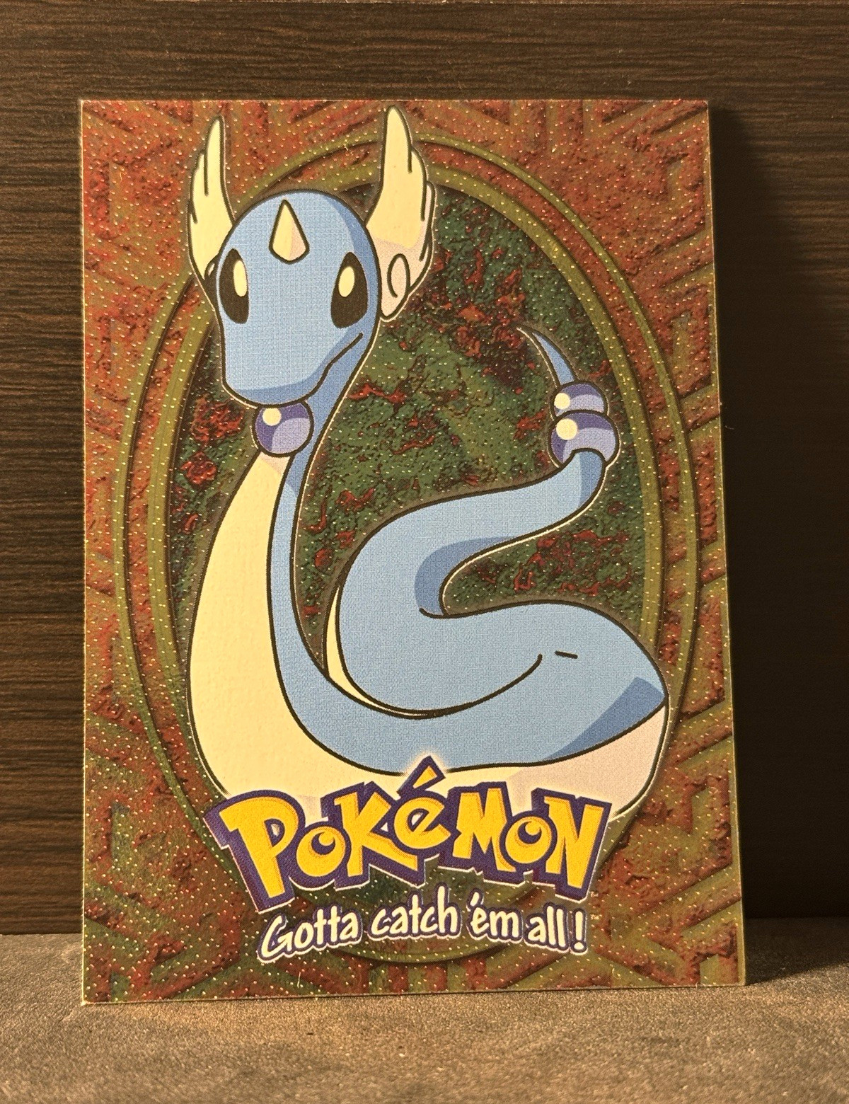 Topps 1999 Pokémon Gotta Catch 'Em All E11/12 Dragonair Holo Black Logo