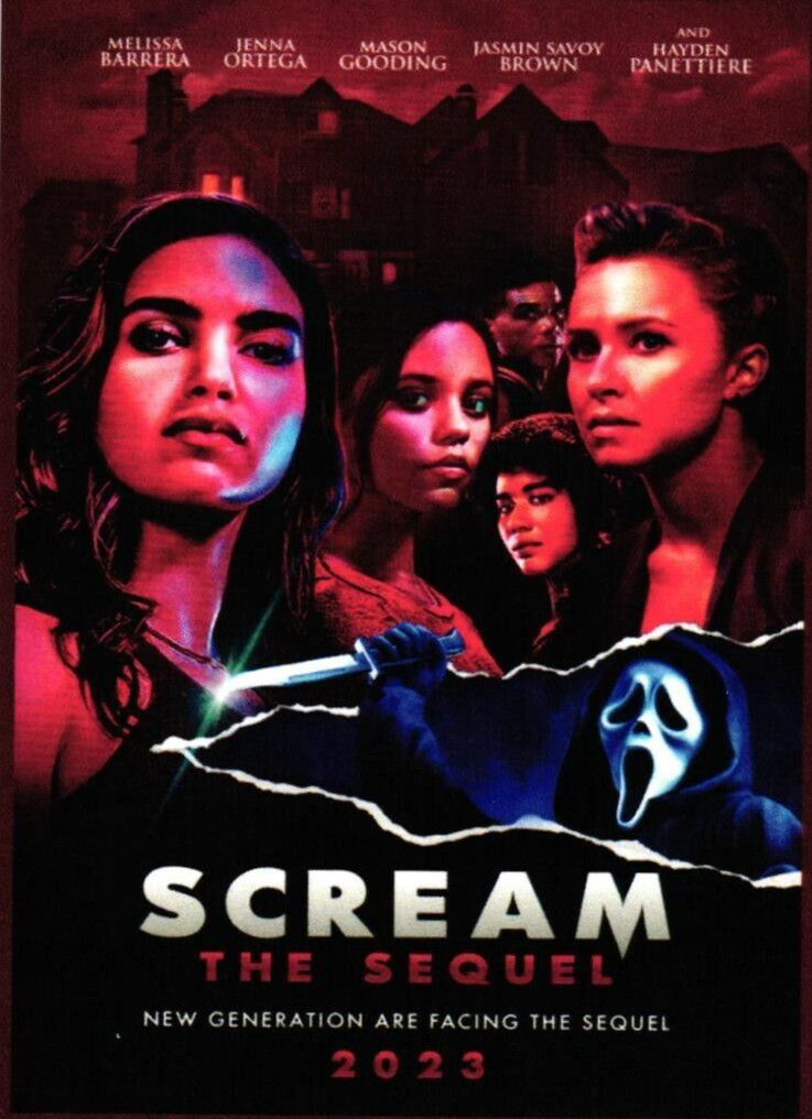 Scream The Sequel Custom Novelty Movie Card