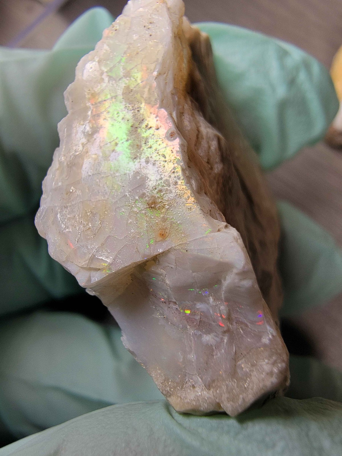 Rough Old Stock Spencer Idaho Opal for Display or Lapidary - Multiple bars