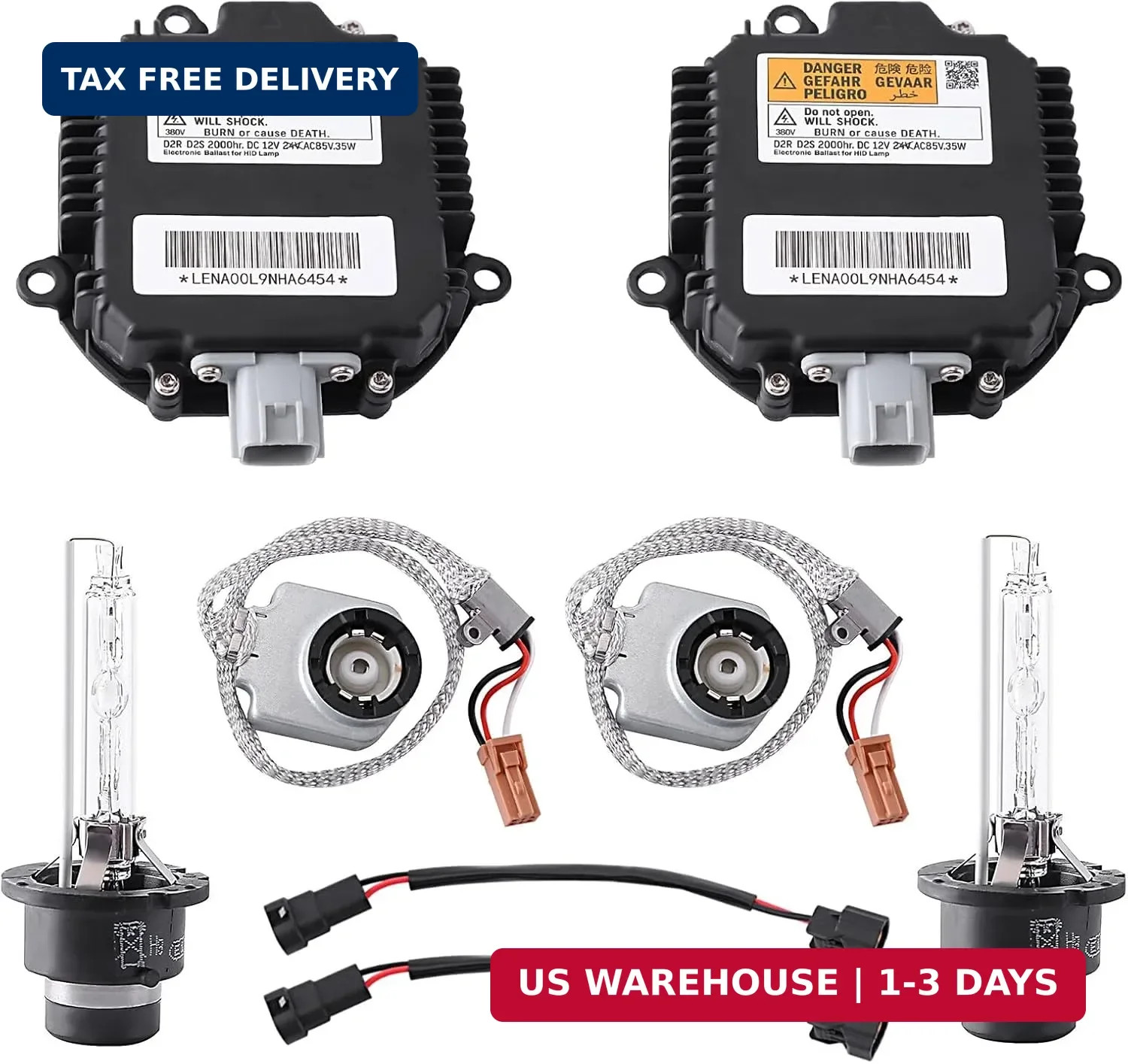 2 Pack HID Xenon Ballast Igniter D2S Bulb for Infiniti 28474-89904 Module 2 Pack HID Xenon Ballast Igniter D2S Bulb for Infiniti 28474-89904 Module