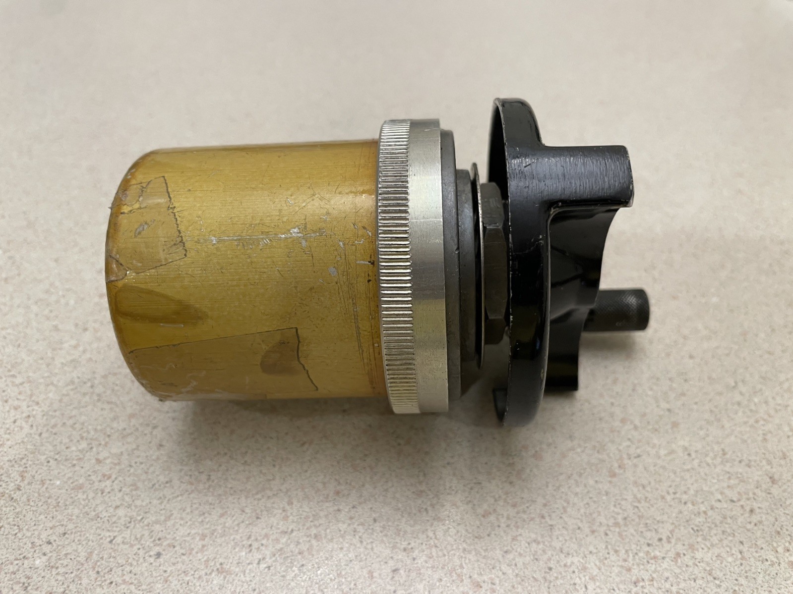 VINTAGE HAND CRANK GENERATOR POSSIBLY FOR MILITARY FIELD PHONE