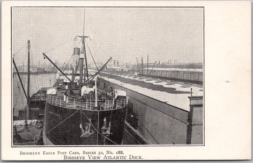 c1900s BROOKLYN EAGLE NEWSPAPER Postcard No. 188 \
