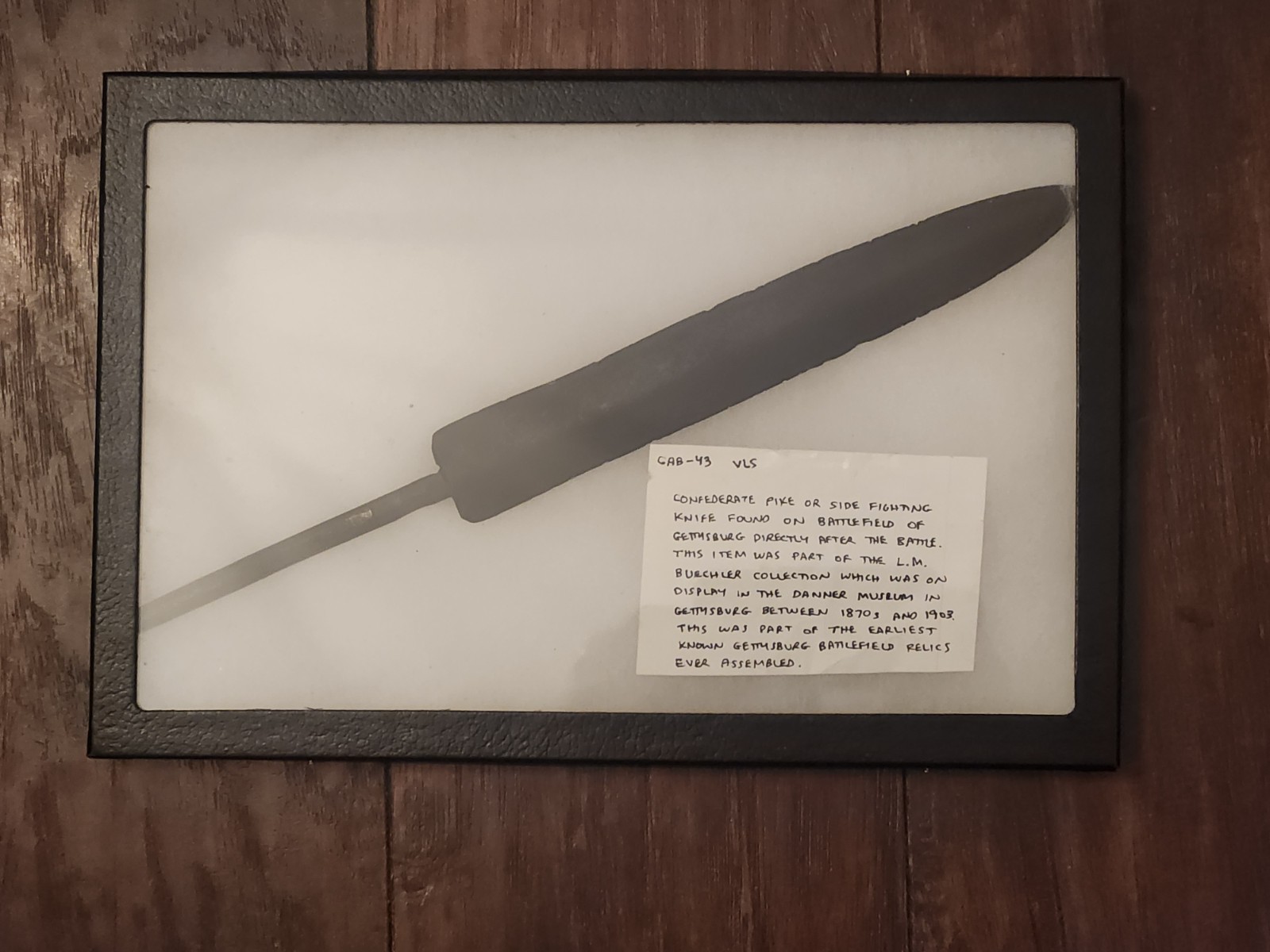 American Civil War Pike Gettysburg Relic Danner Museum Artifact American Civil War Pike Gettysburg Relic Danner Museum Artifact