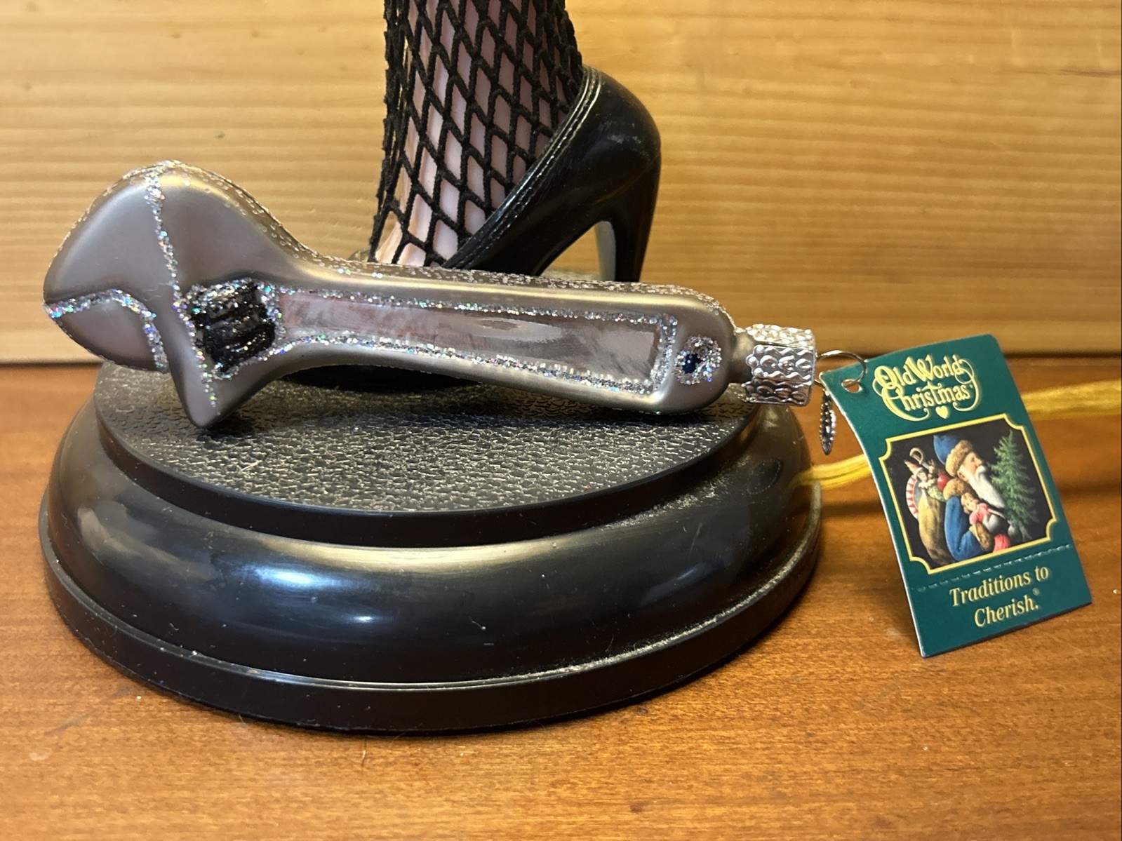 Merck Family's OWC Old World Christmas Adjustable Wrench Glass Ornament 2005 NWT