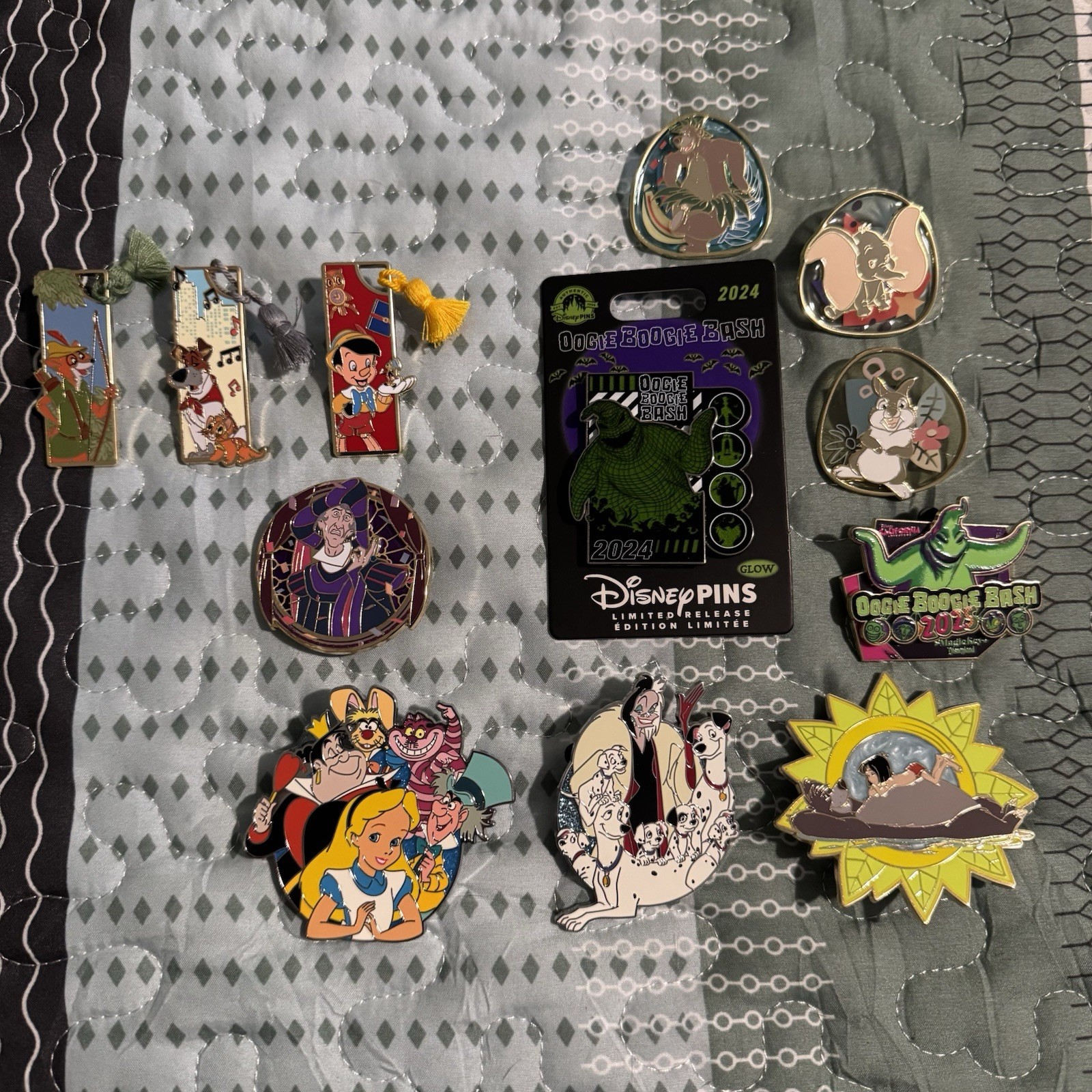 Disney Pin Lot 12 Quantity, No Duplicates, Great for Trading