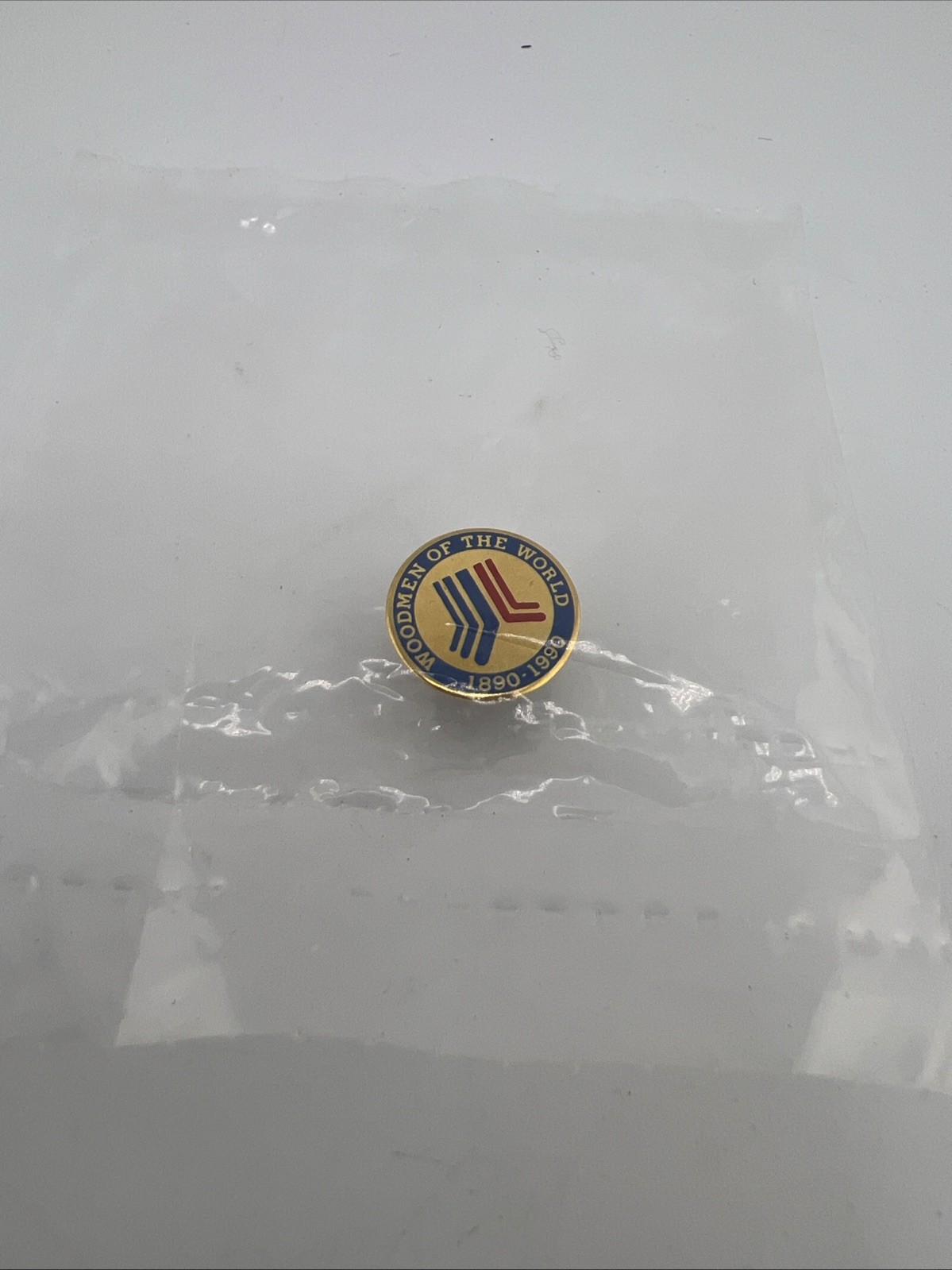 Vintage Woodmen of the World 1890-1990 Centennial Lapel Pin