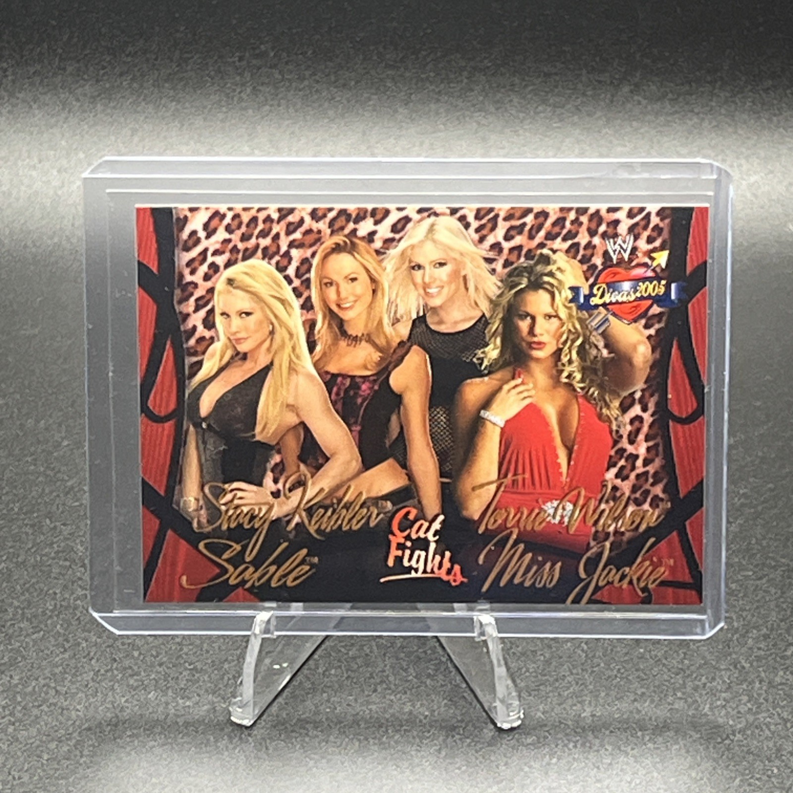 2004 Fleer WWE Divine Divas Sable Torrie Wilson Stacy Keibler Miss Jackie