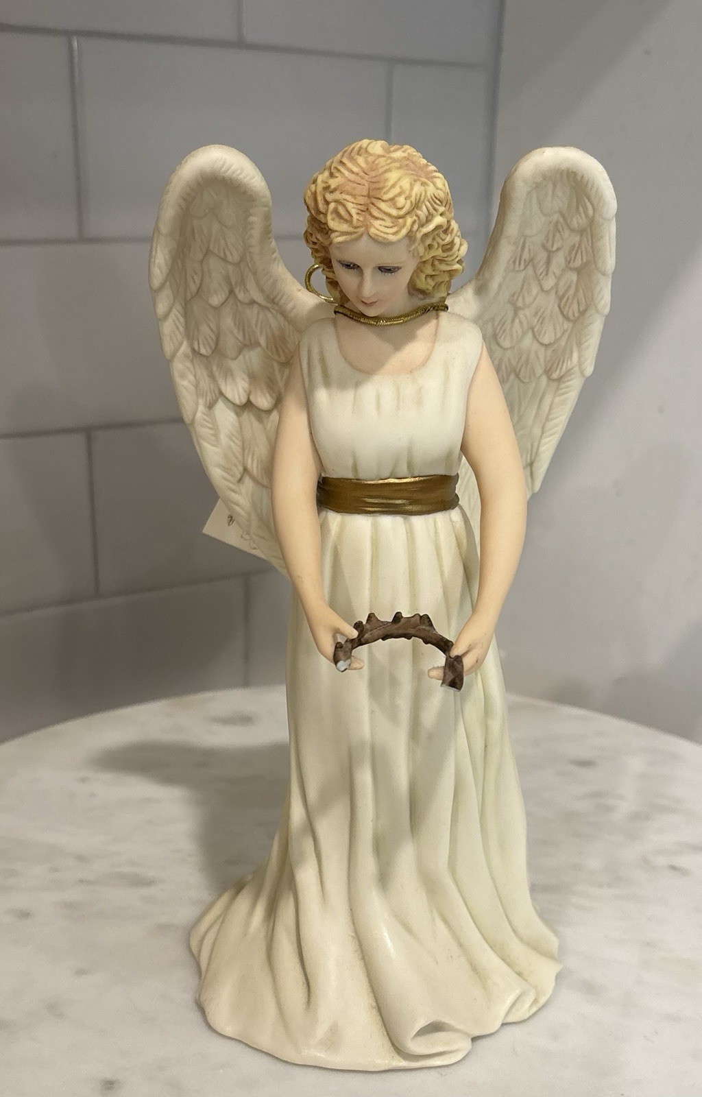 United Design Angel of White Limited Edition 4302/5000 Fine Porcelain NWT 9”