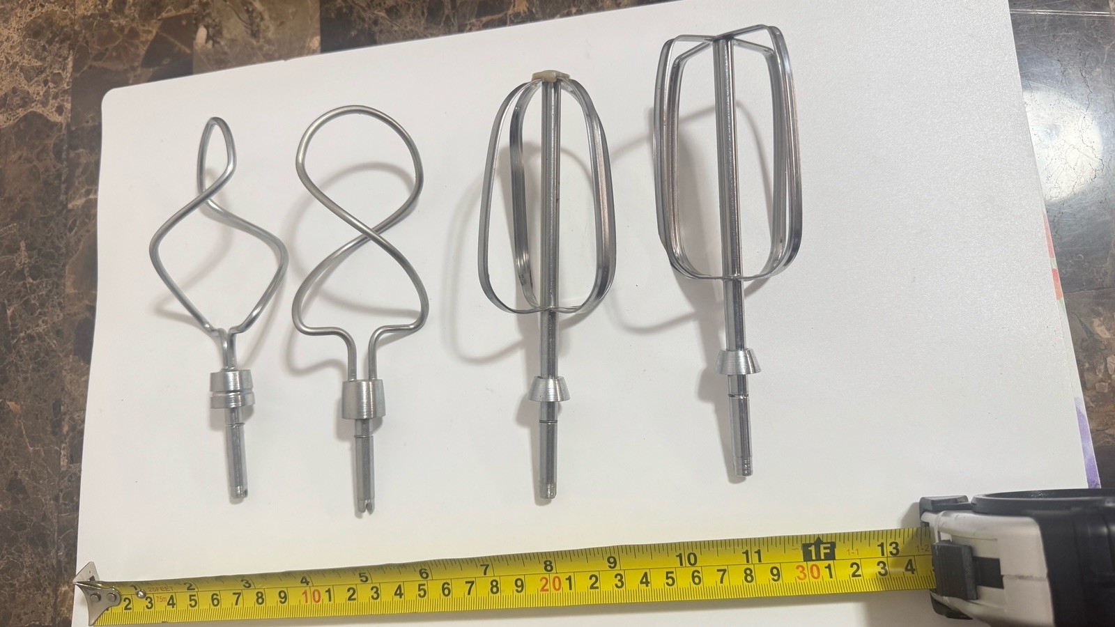 Vintage SUNBEAM MIXMASTER Power Plus Beater Mixer Replacement Pair Of Beaters