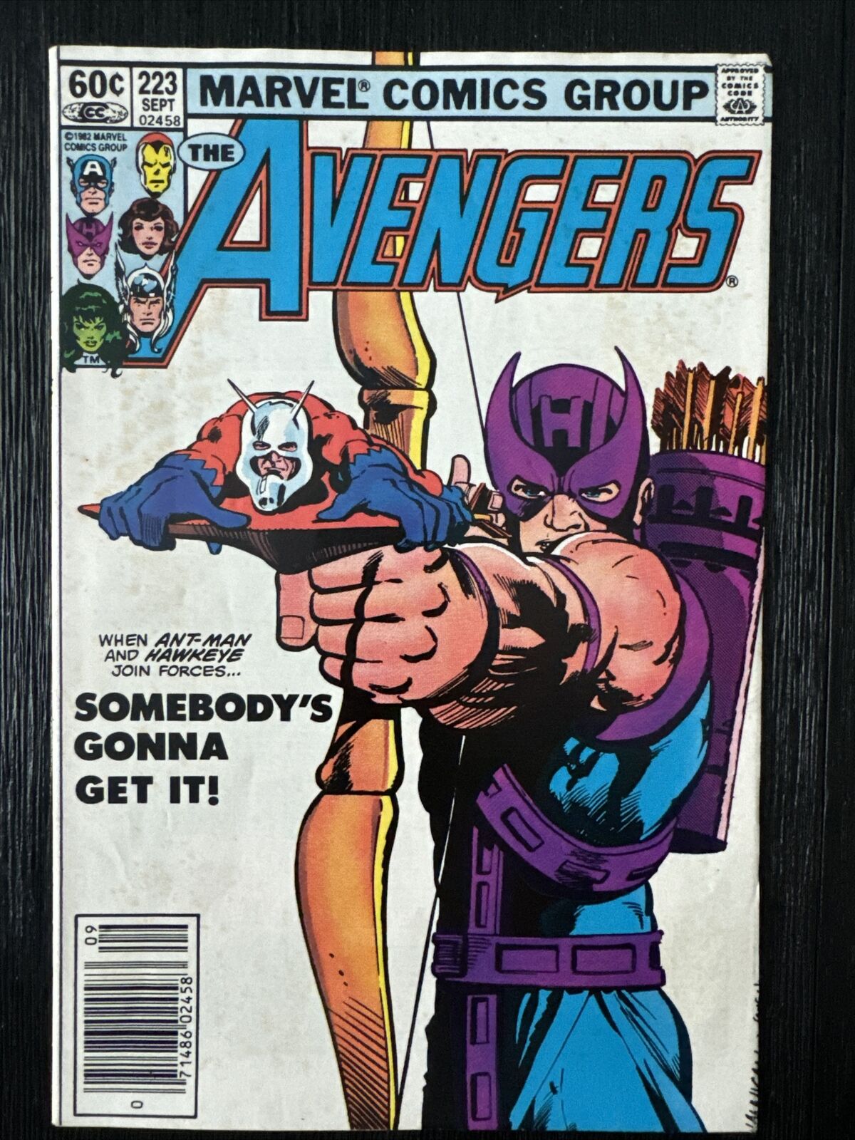 The Avengers #223 (Marvel, September 1982)