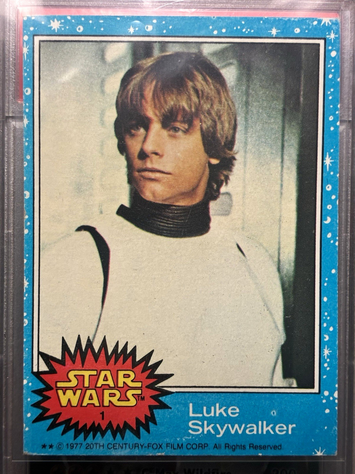 Topps 1977 Star Wars Base Set #1 Luke Skywalker Non-Sport Trading Card