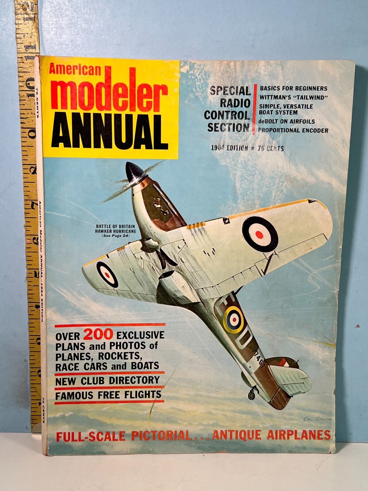 1964 AMERICAN MODELER ANNUAL Hobby Magazine VG
