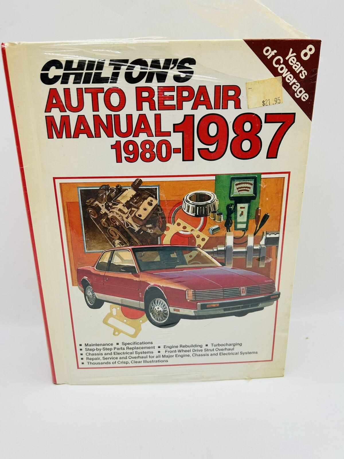 Chilton\'s Auto Repair Manual 1980-1987 Vintage NEW Sealed